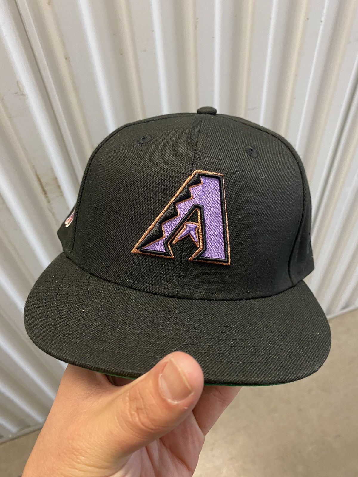 HAT CLUB ARIZONA DIAMOND BACKS PURPLE LOGO 7 5/8