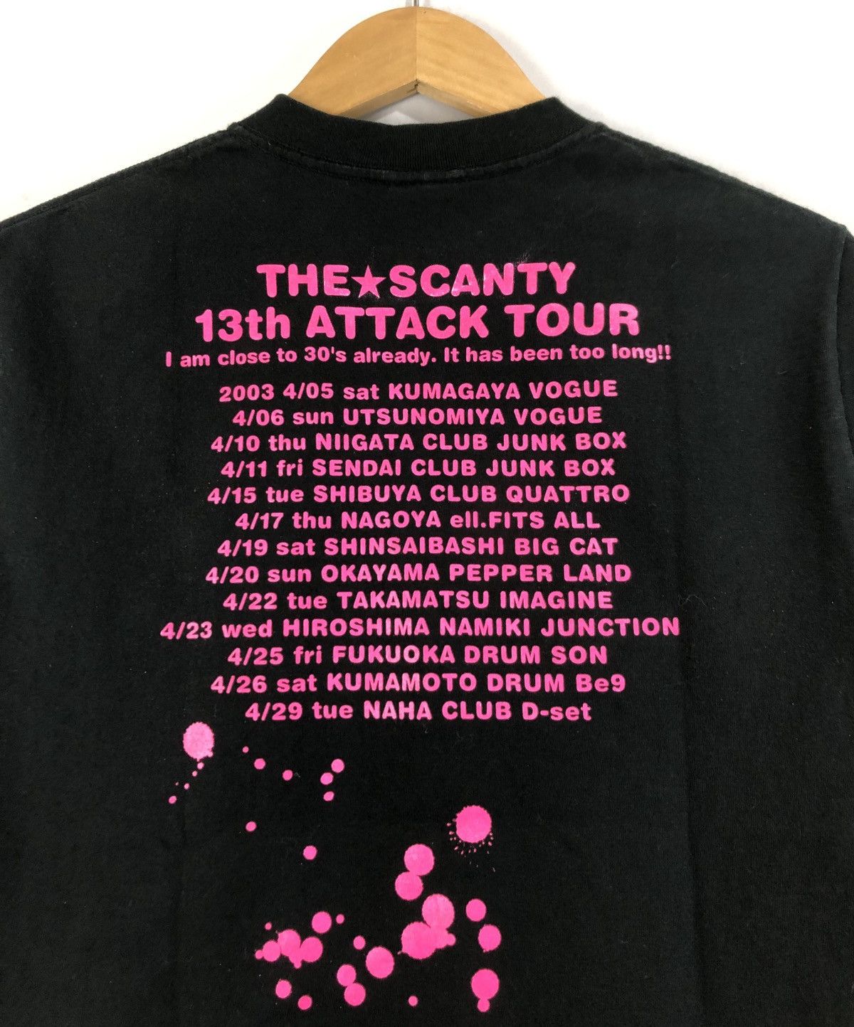 Band Tees The Scanty 2003 Tour T-Shirt Size US S / EU 44-46 / 1 - 3 Thumbnail
