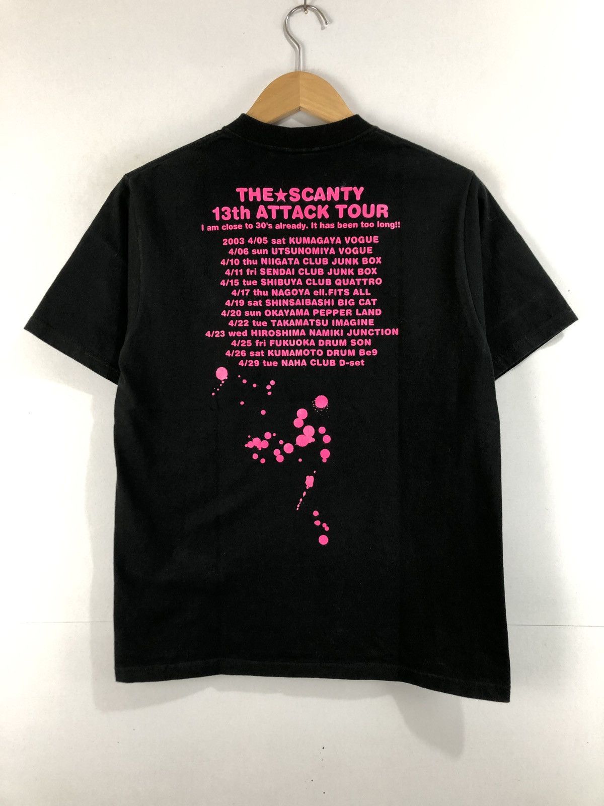 Band Tees The Scanty 2003 Tour T-Shirt Size US S / EU 44-46 / 1 - 2 Thumbnail