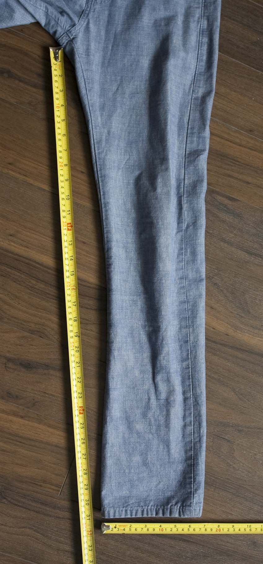 Naked & Famous *Naked &Famous Chambray Selvedge Pants SkinnyGuy Size 30x31 Size US 30 / EU 46 - 7 Thumbnail