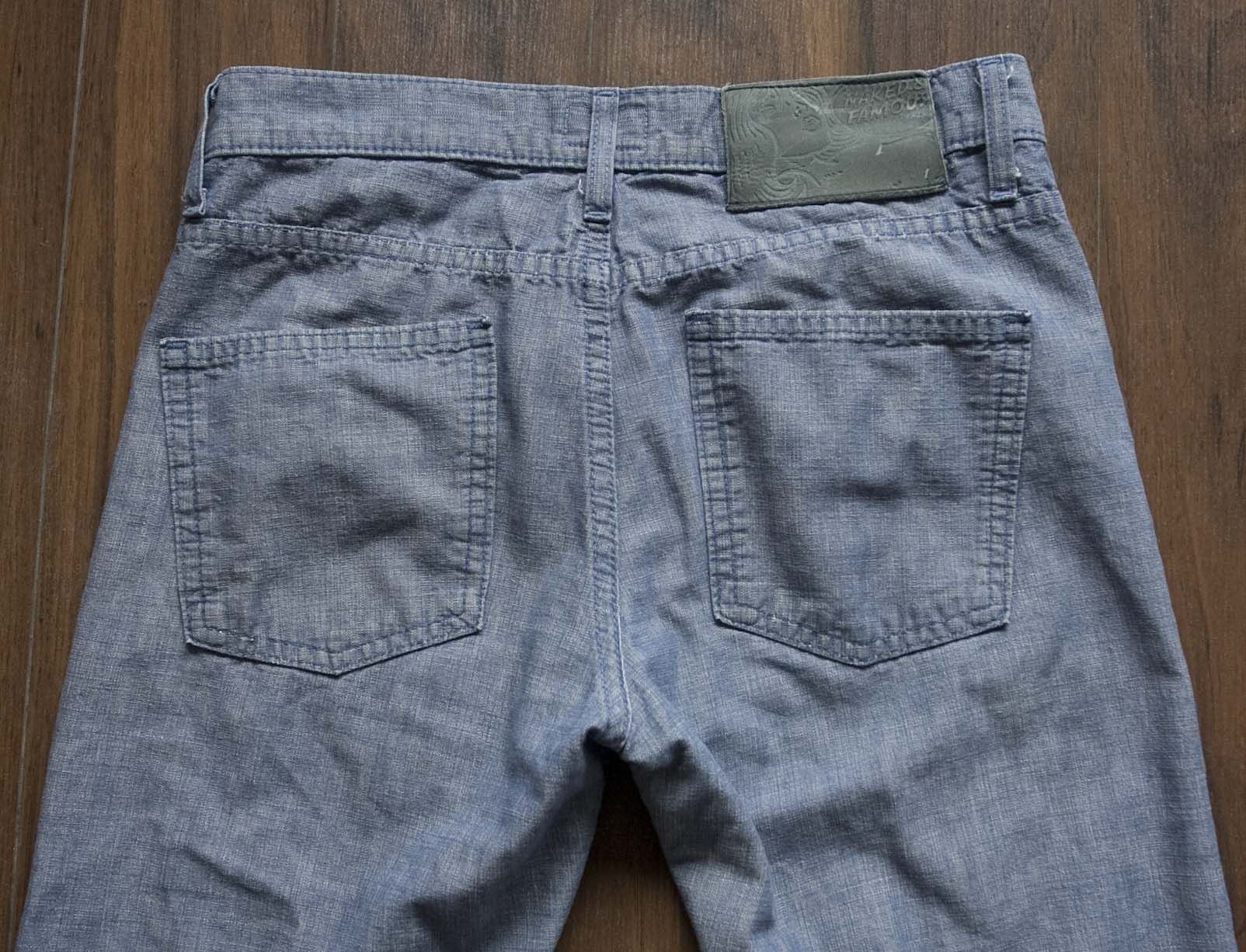 Naked & Famous *Naked &Famous Chambray Selvedge Pants SkinnyGuy Size 30x31 Size US 30 / EU 46 - 5 Thumbnail