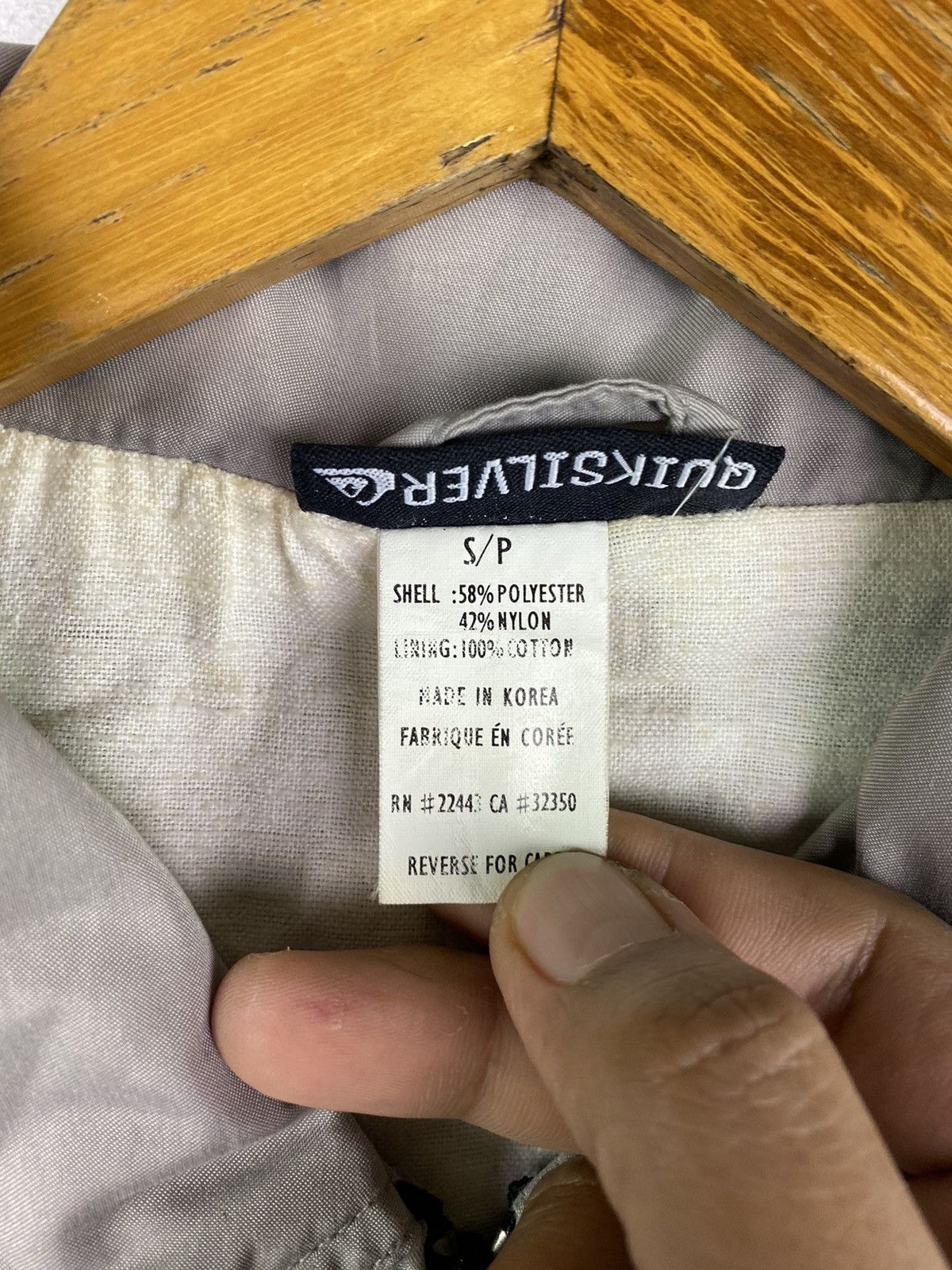 Quicksilver × Quiksilver 🔥SALE🔥QUICKSILVER ZIPPER JACKET VINTAGE STYLE Size US L / EU 52-54 / 3 - 6 Thumbnail