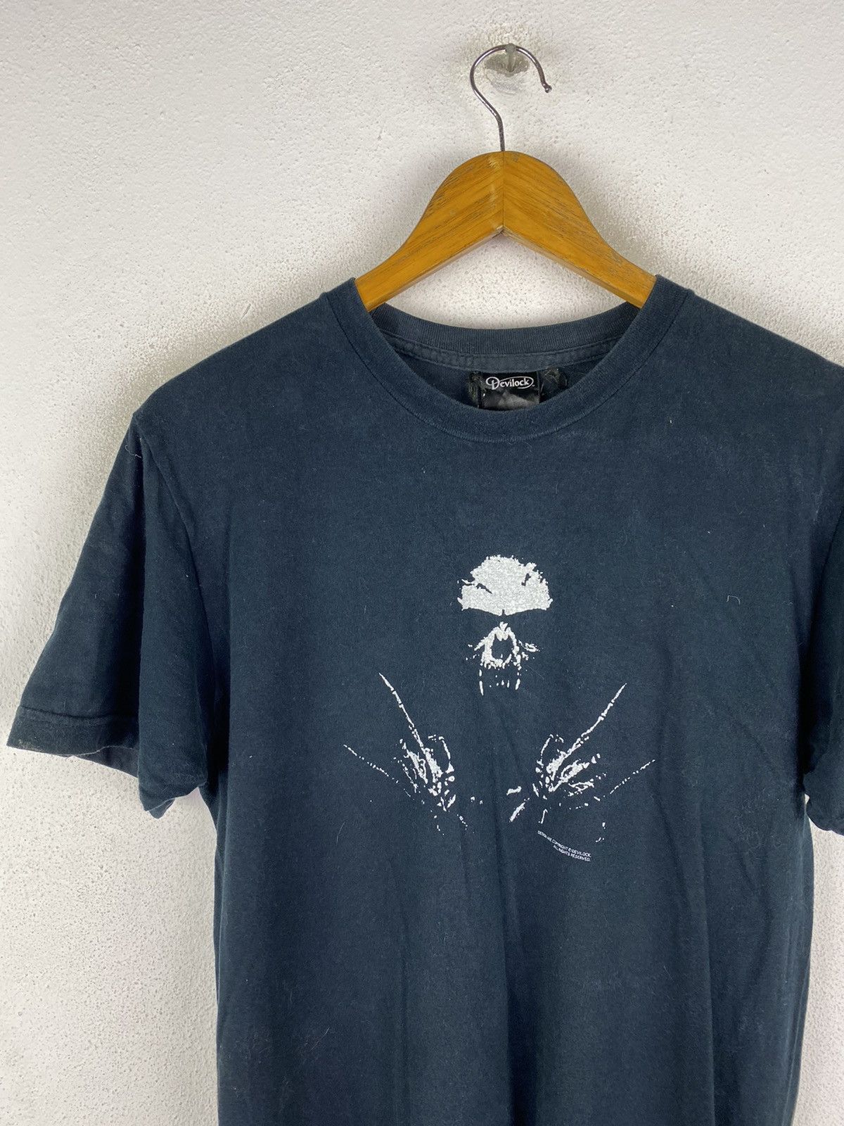 Devilock × Japanese Brand Vintage Devilock “New Found Power” Black T-Shirt, Streetwear Size US M / EU 48-50 / 2 - 4 Thumbnail