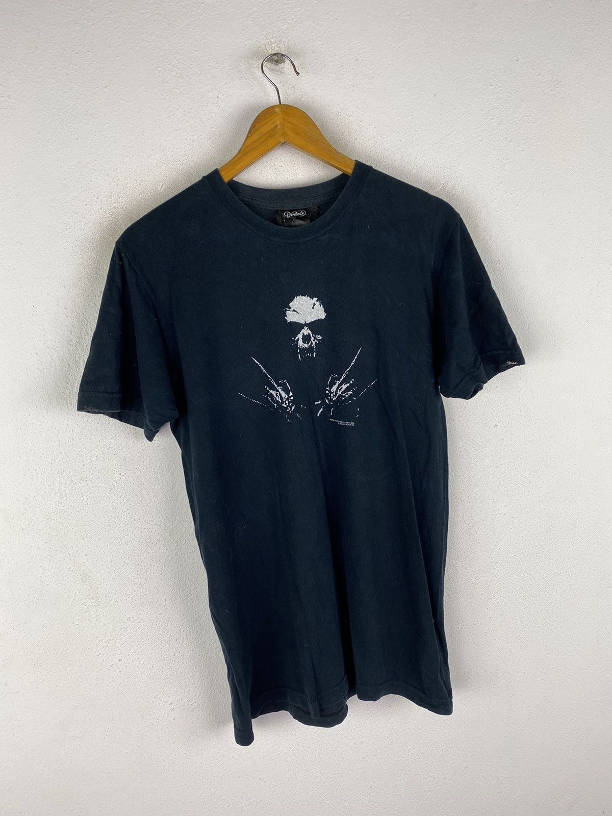 Devilock × Japanese Brand Vintage Devilock “New Found Power” Black T-Shirt, Streetwear Size US M / EU 48-50 / 2 - 3 Thumbnail