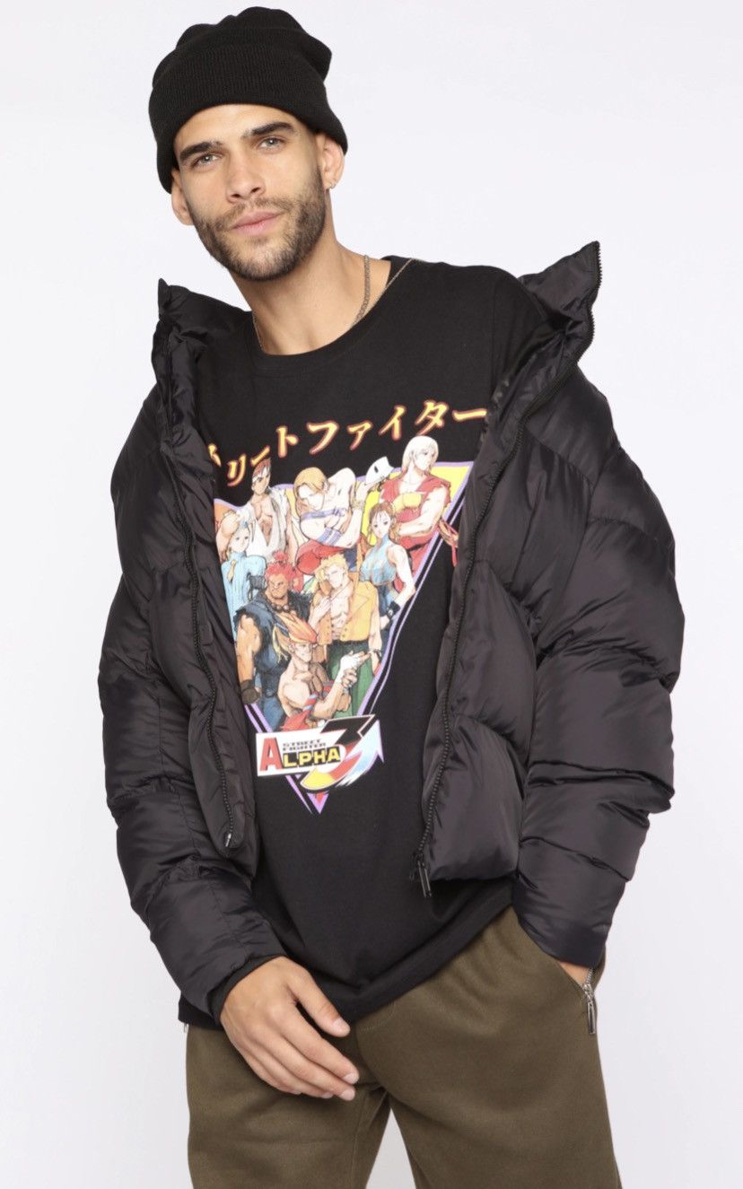 Other FashionNova Mens Black Puffer Jacket Size US S / EU 44-46 / 1 - 4 Thumbnail