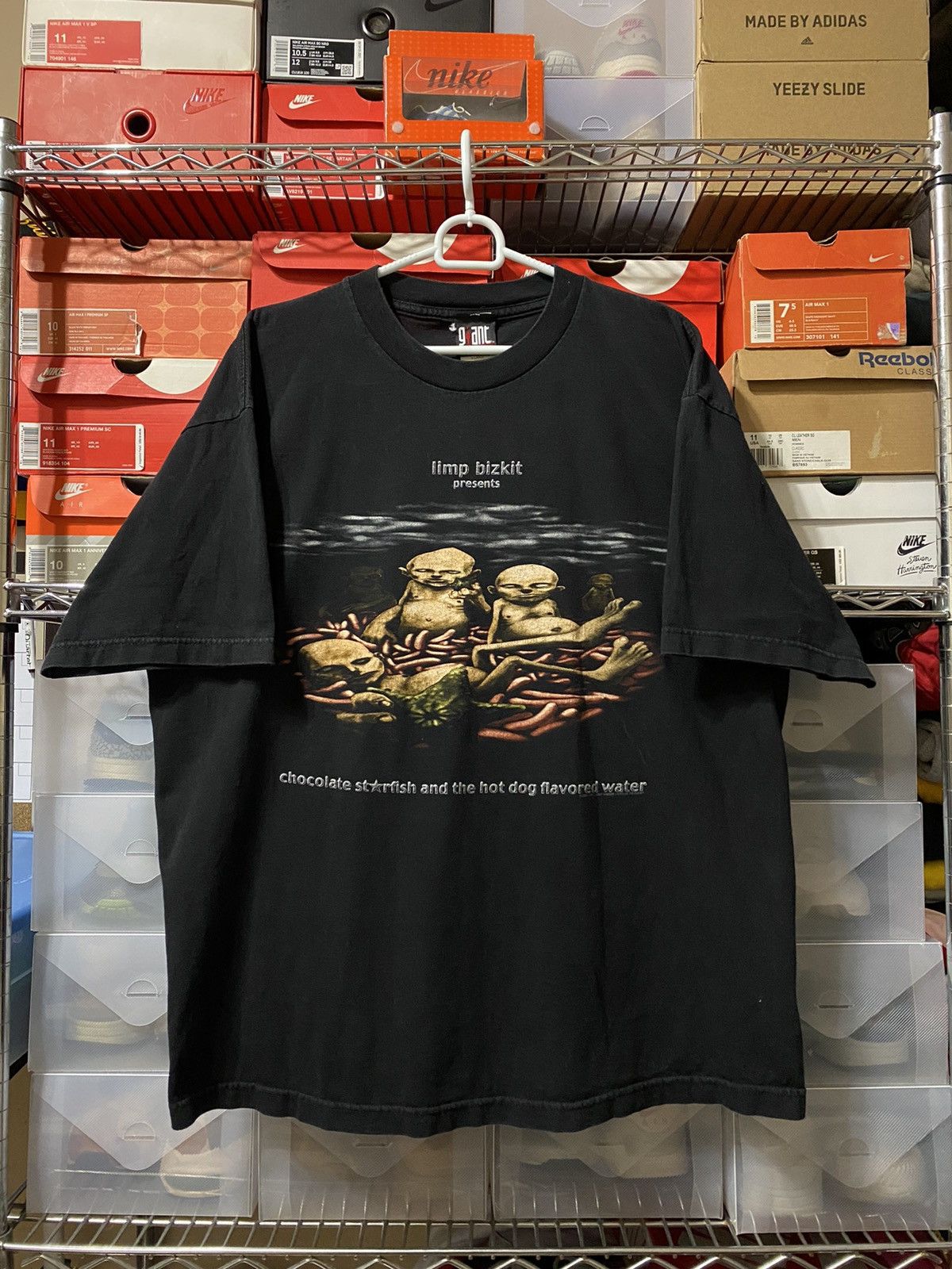 Vintage Vintage Limp Bizkit presents chocolate starfish t shirt | Grailed