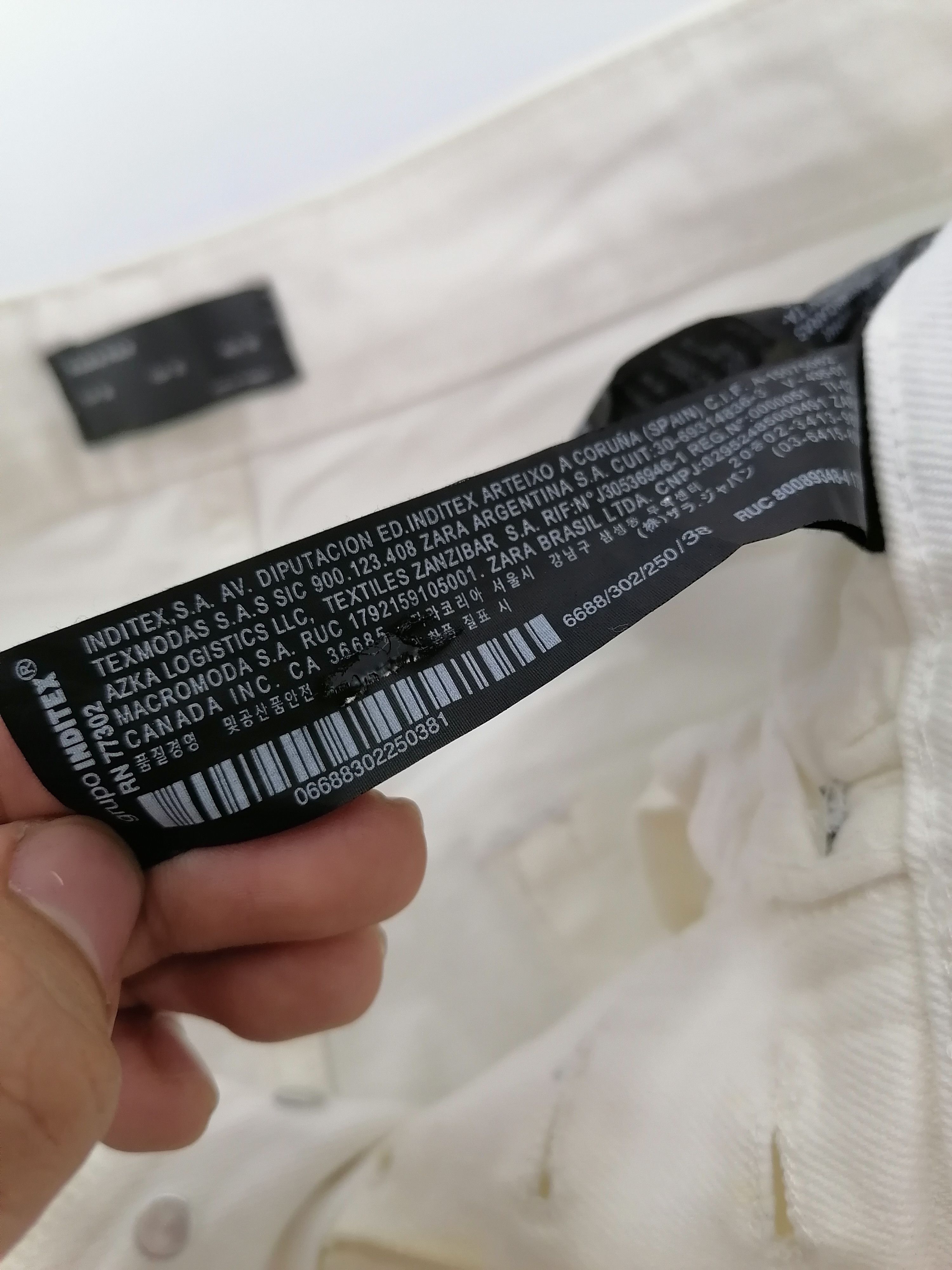 Zara Zara Man Flowers White Jeans Size US 30 / EU 46 - 8 Thumbnail