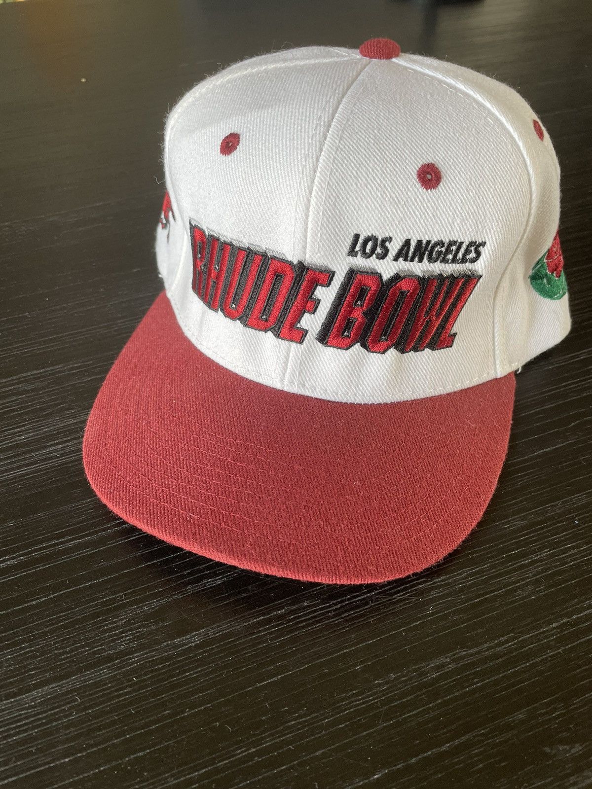 Rhude Rhude Rose Bowl Snapback Hat | Grailed