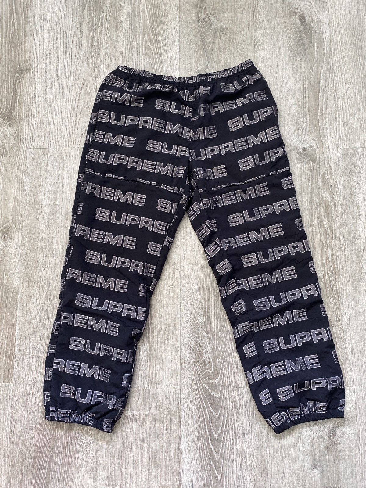 Supreme Supreme Logo Ripstop Track Pants | Grailed