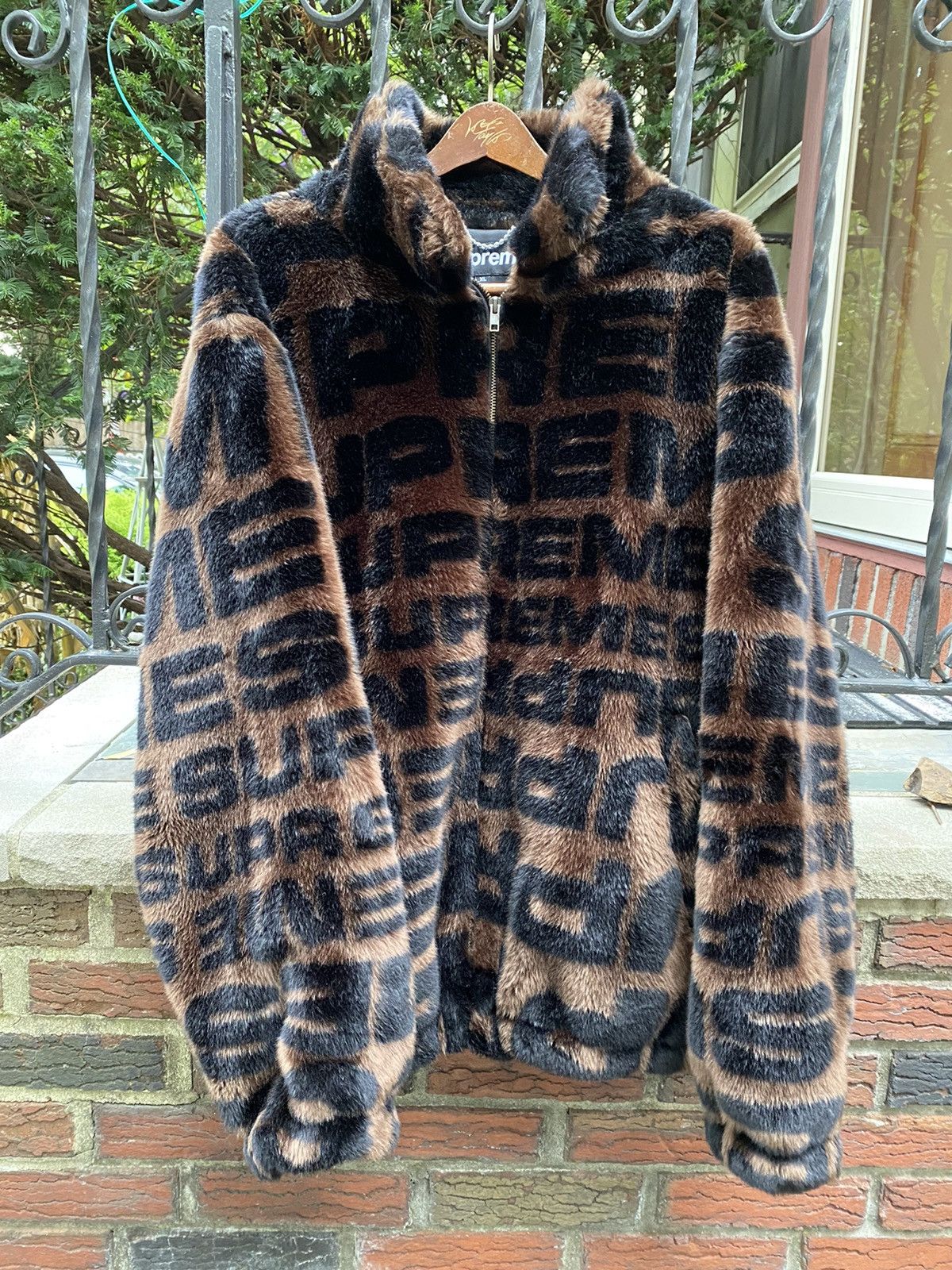 Supreme Faux Fur Repeater Bomber | Grailed