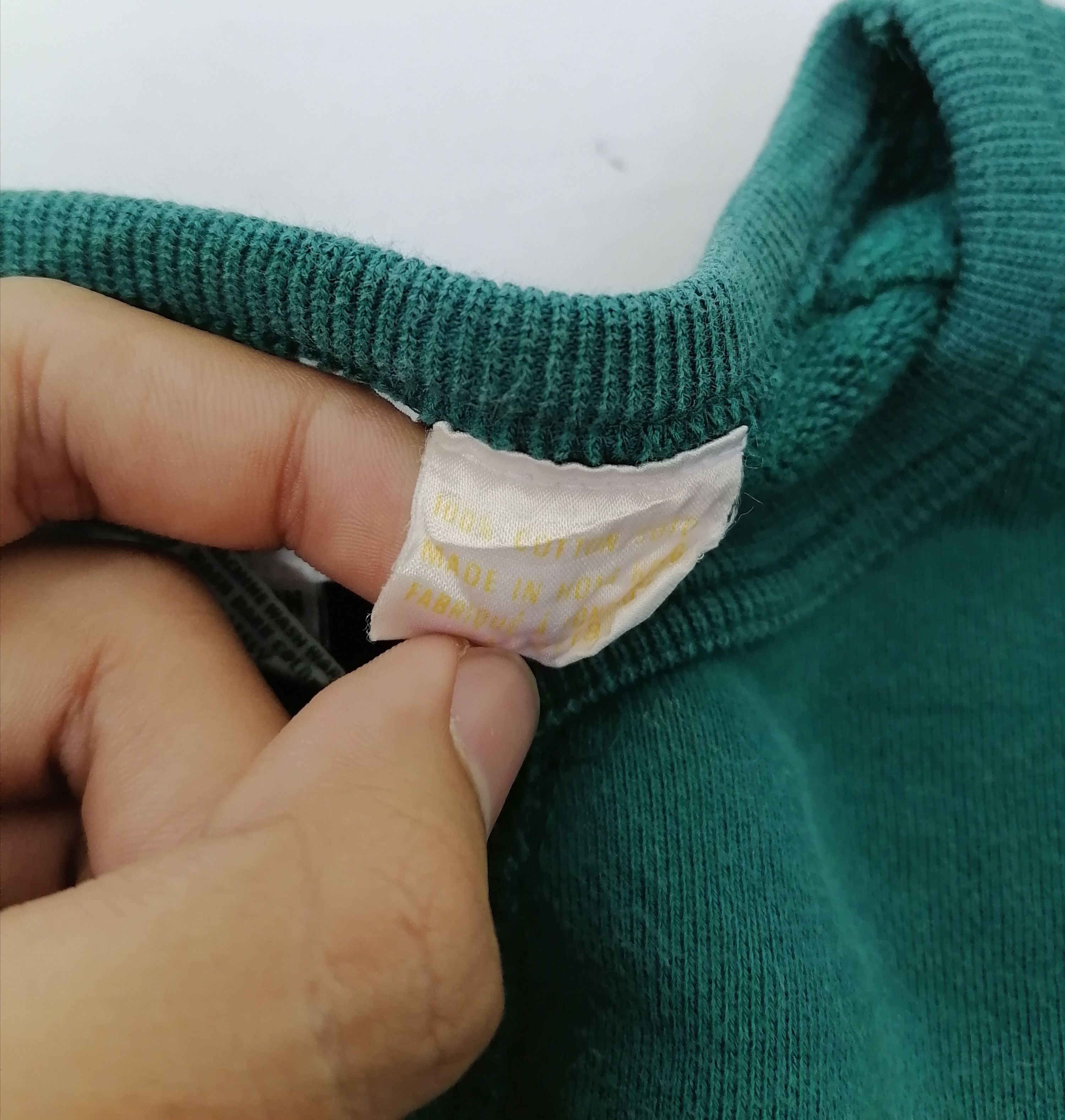 Lacoste × Vintage Lacoste Embroidered Box Logo Sweatshirt Size US L / EU 52-54 / 3 - 6 Thumbnail