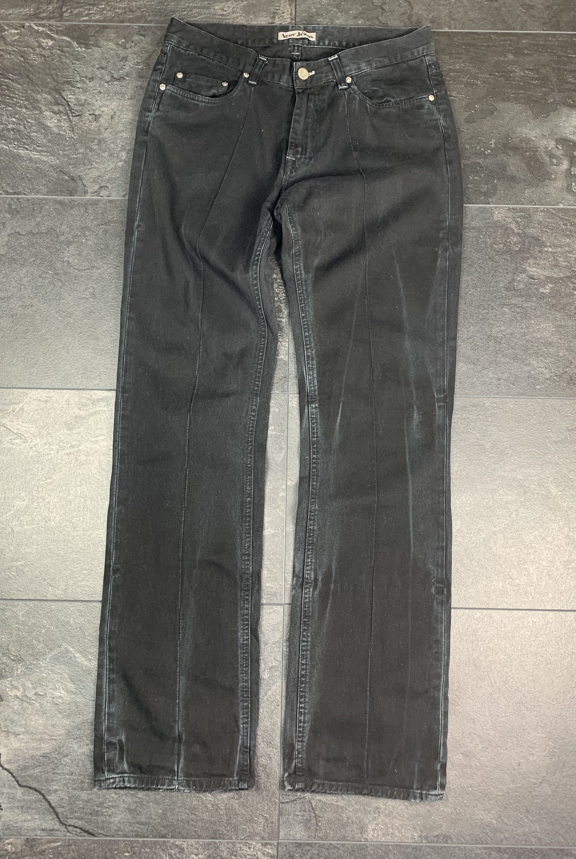 【新品】Acne Studios 1992M VIntage Black Acne Studios Regular fit jeans - 1992M - Black | REVERSIBLE