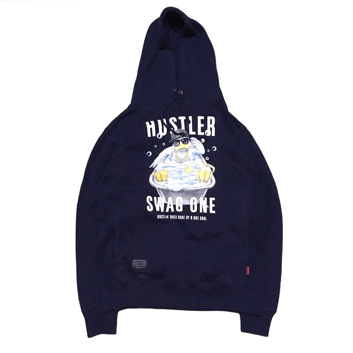 Duck Dude By B-One-Soul Big Logo Hoodie