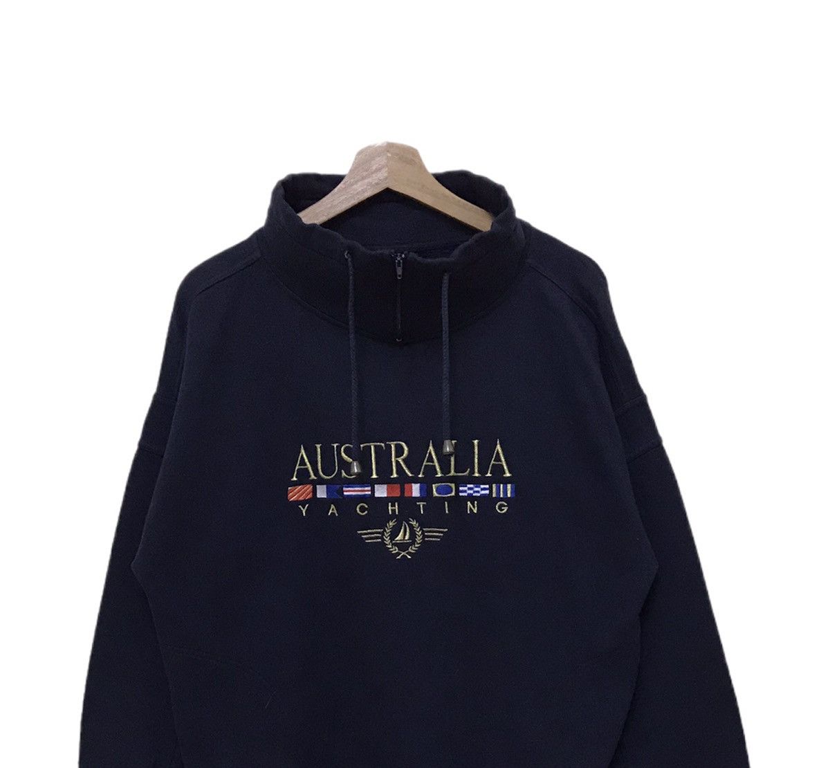 Other Vintage Samsousan Australian Yachting Sweatshirt Big Spelout Size US M / EU 48-50 / 2 - 2 Thumbnail