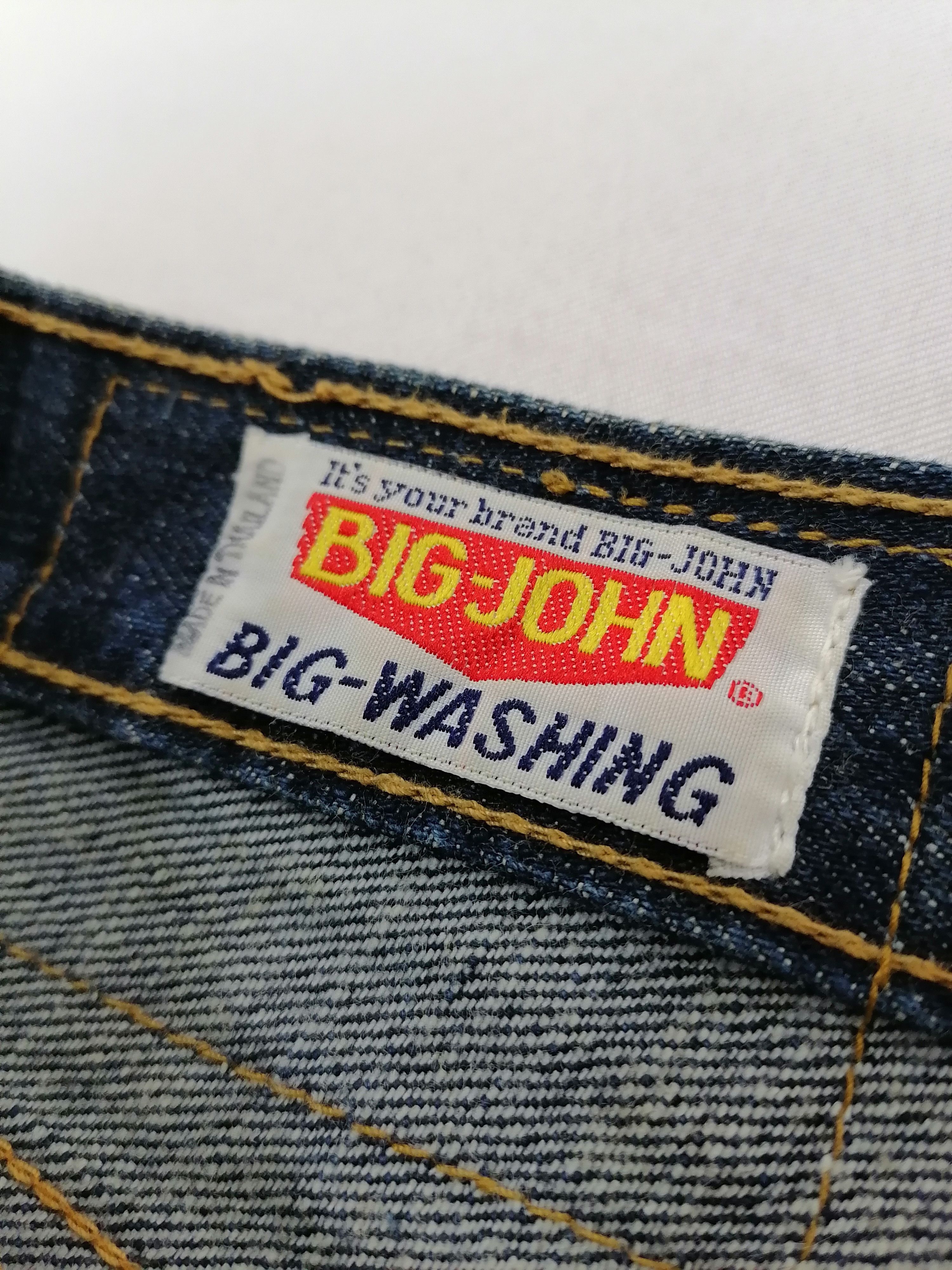 Big John × Vintage Vintage Big John Lot 340 Denim Jeans Size US 35 - 5 Thumbnail