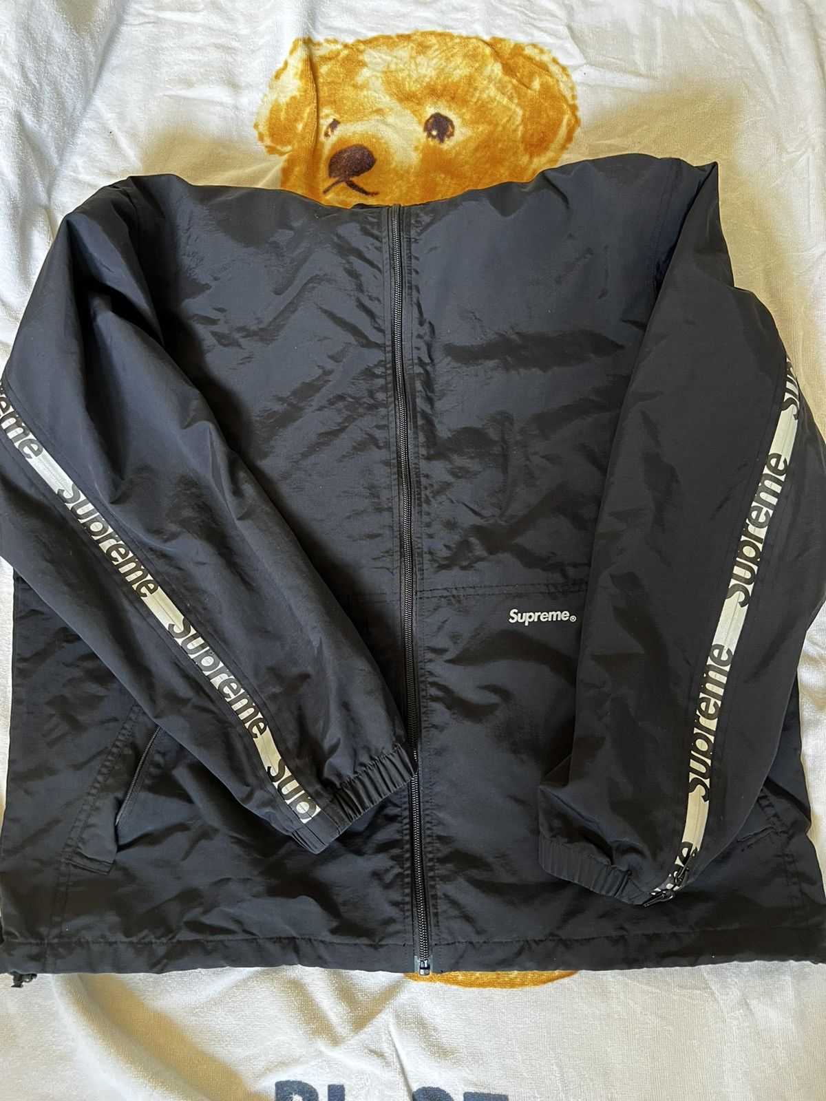 Supreme Supreme Reflective Zip Hooded Jacket | Grailed Supreme Supreme Reflective Zip Hooded Jacket | Grailed
