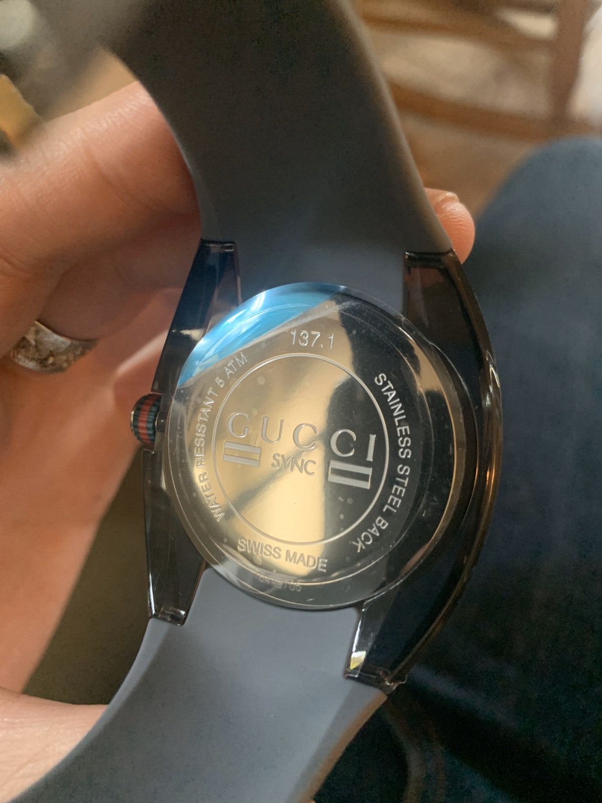 Gucci *RARE* New Gucci Rubber Strap Sport Watch Size ONE SIZE - 5 Thumbnail