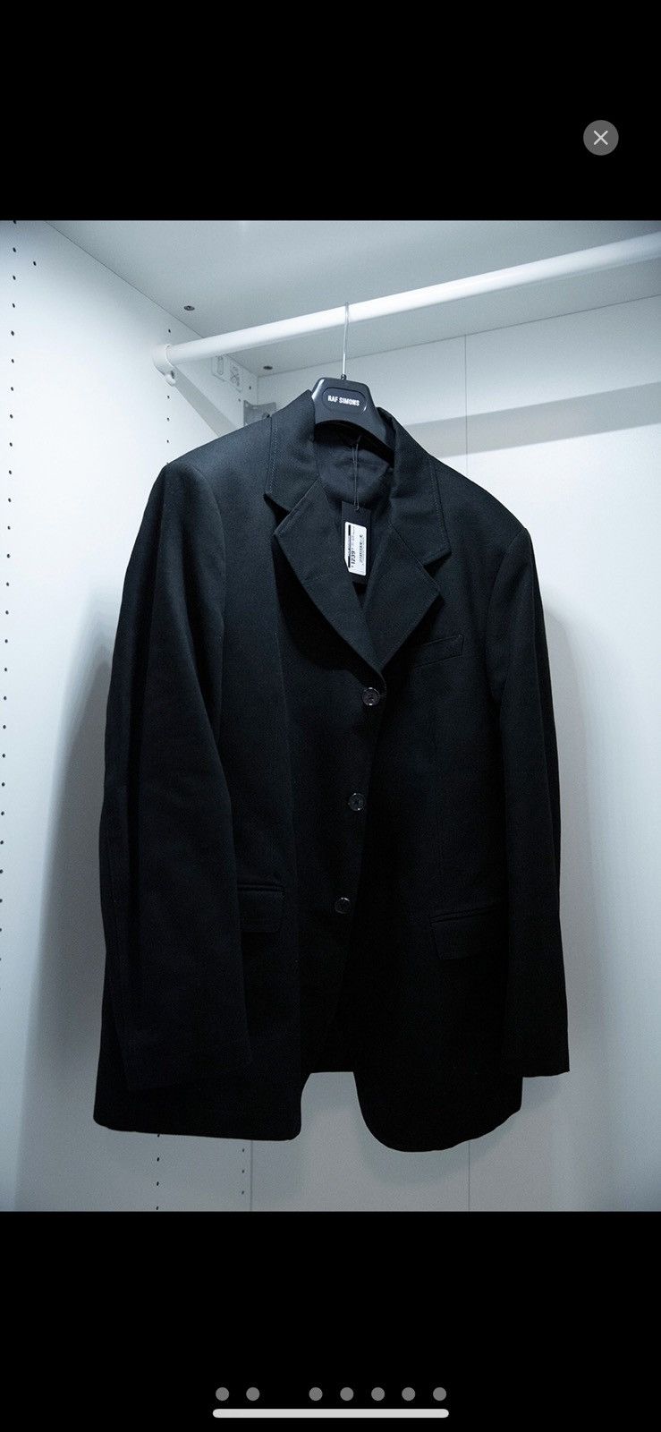 Raf Simons RAF SIMONS AUTUMN / WINTER 2020 BOXY SMOKING BLAZER