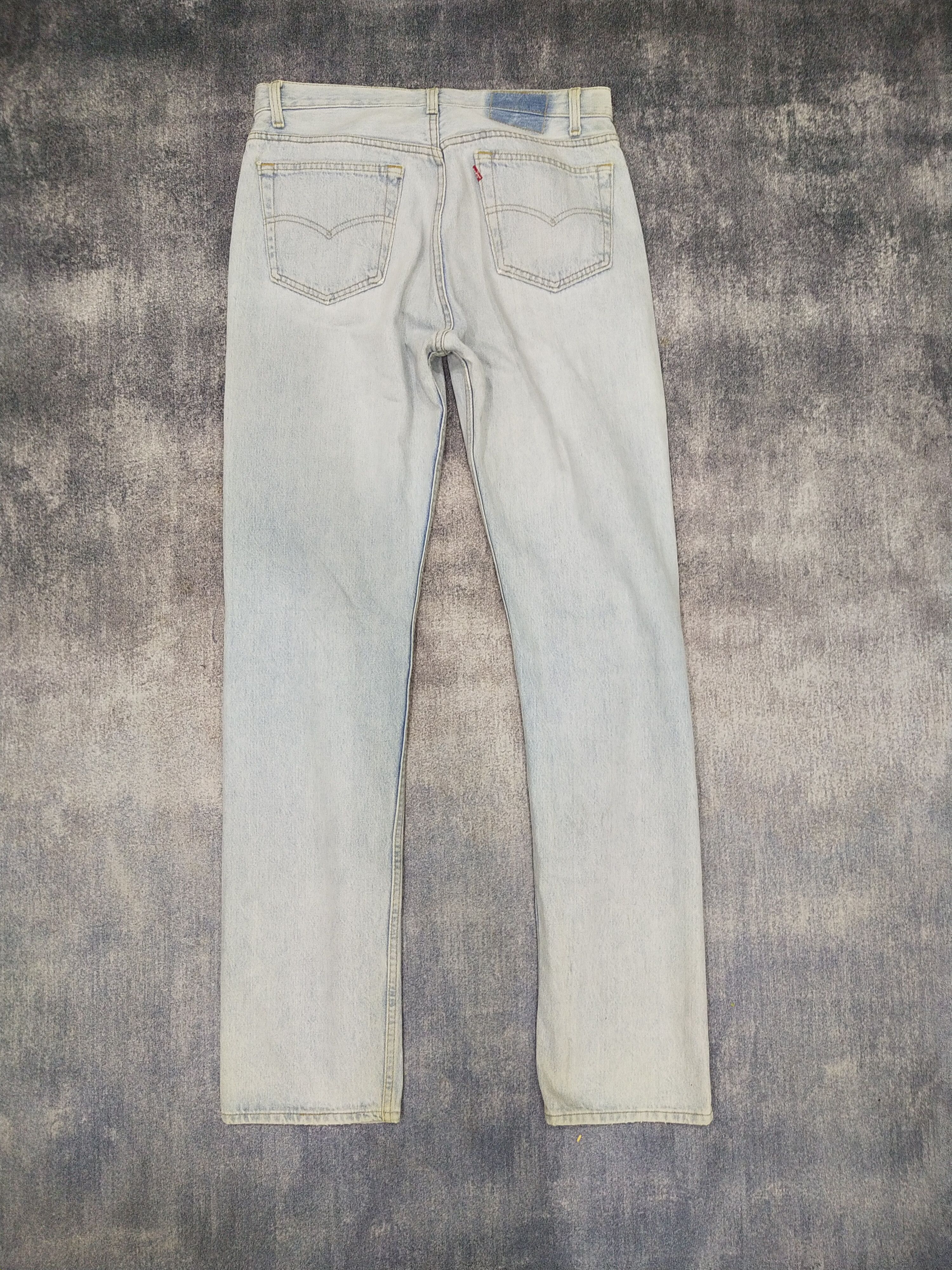 Levi's Vintage Levis 501 Jeans Lightwash Clean Straight Size US 31 - 2 Thumbnail