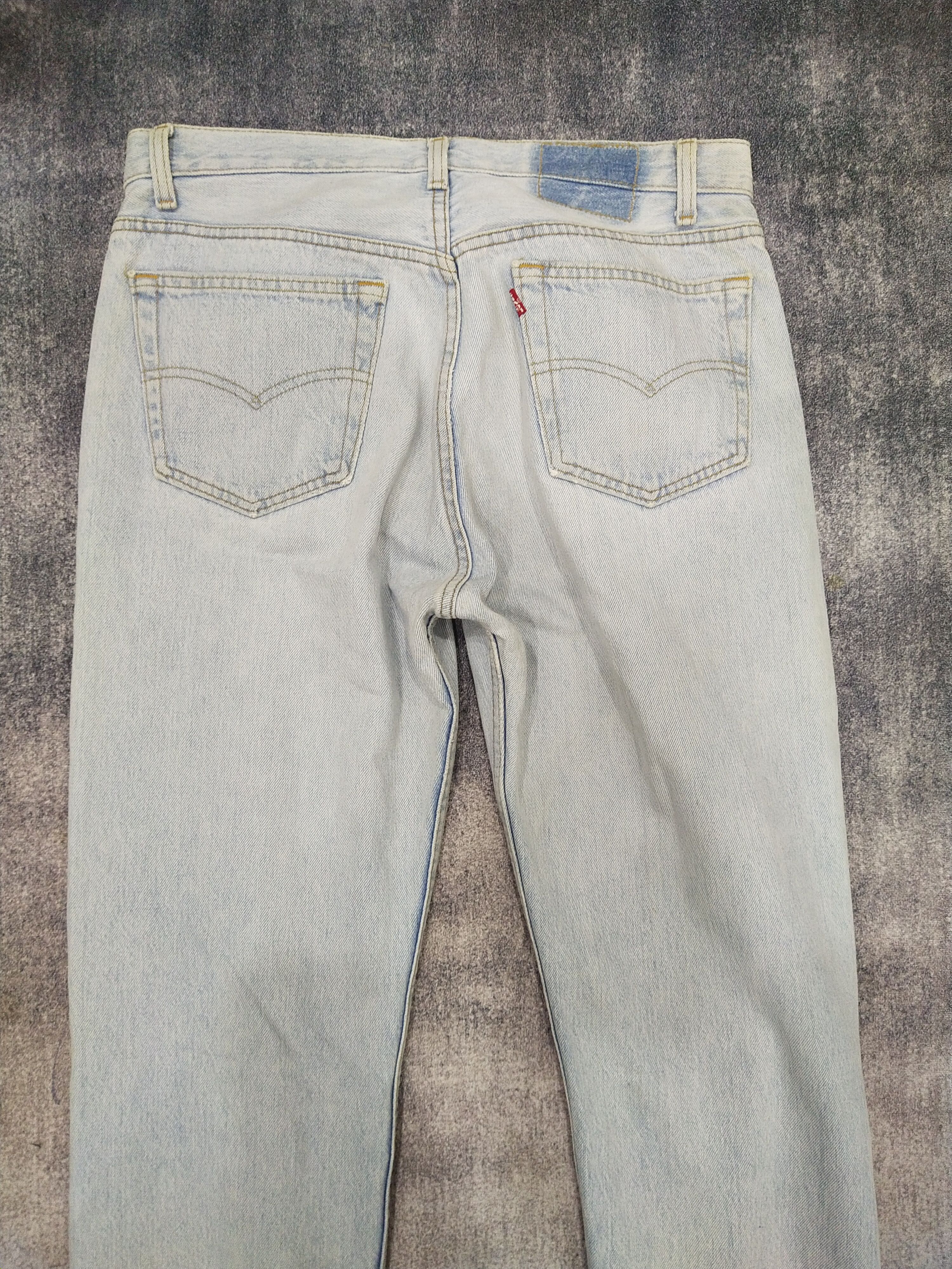 Levi's Vintage Levis 501 Jeans Lightwash Clean Straight Size US 31 - 3 Thumbnail