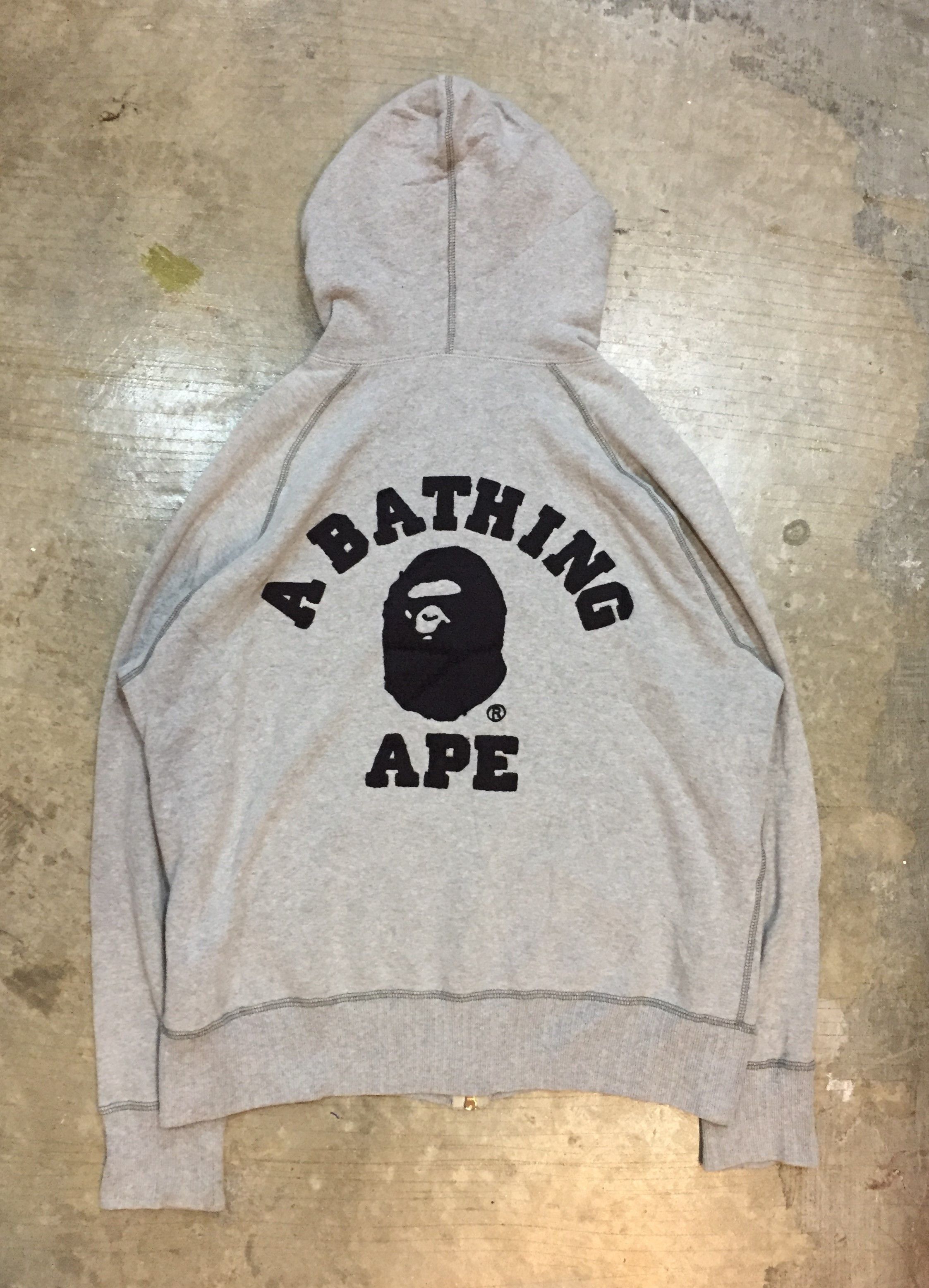 Bape 2008 College Applique Hoodie Size US L / EU 52-54 / 3 - 2 Thumbnail