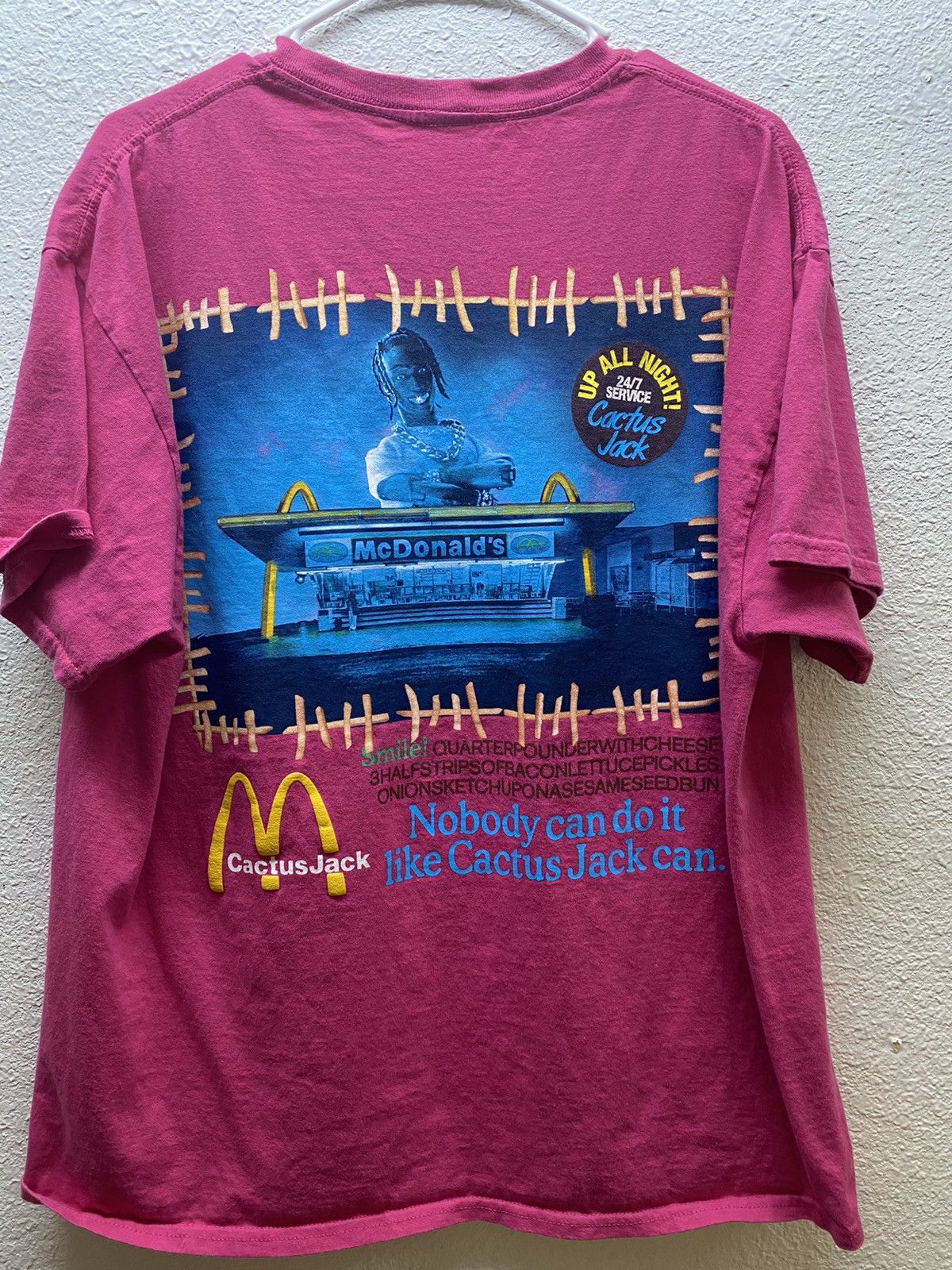 Travis Scott x McDonalds Vintage Action Figure T-Shirt II