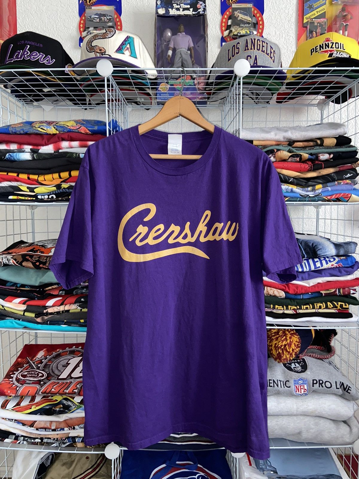 Nipsey hussle crenshaw lakers t shirt - Resttee