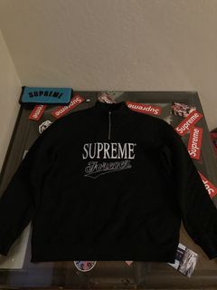 Supreme forever cheap half zip sweatshirt