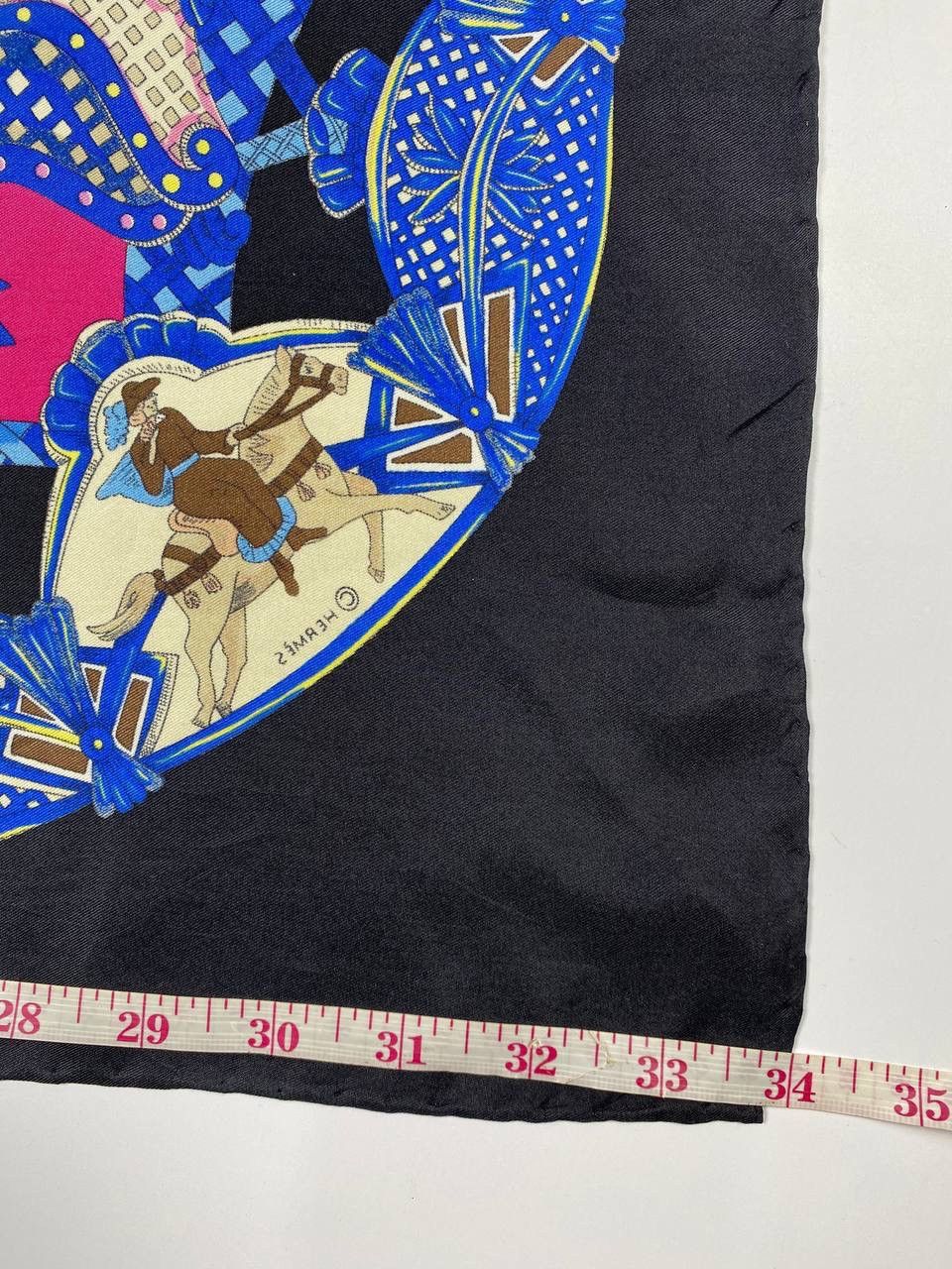 Hermes Vintage Hermes Tournez Manege Silk Scarf Size ONE SIZE - 8 Thumbnail