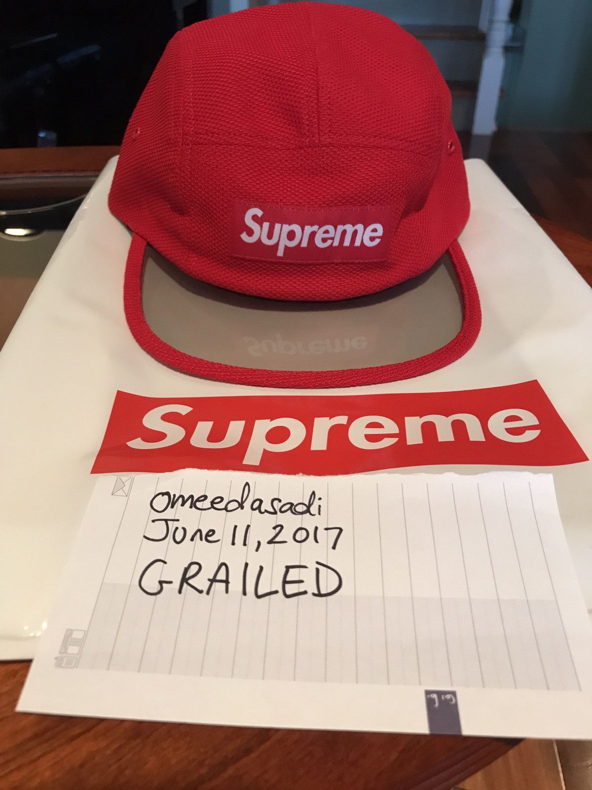 Supreme pique angler camp cap hotsell