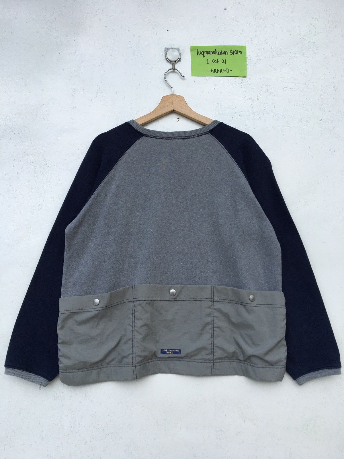 Hai Sporting Gear Vintage Hai Sporting Gear Issey Miyake Sweatshirt Size US M / EU 48-50 / 2 - 12 Thumbnail
