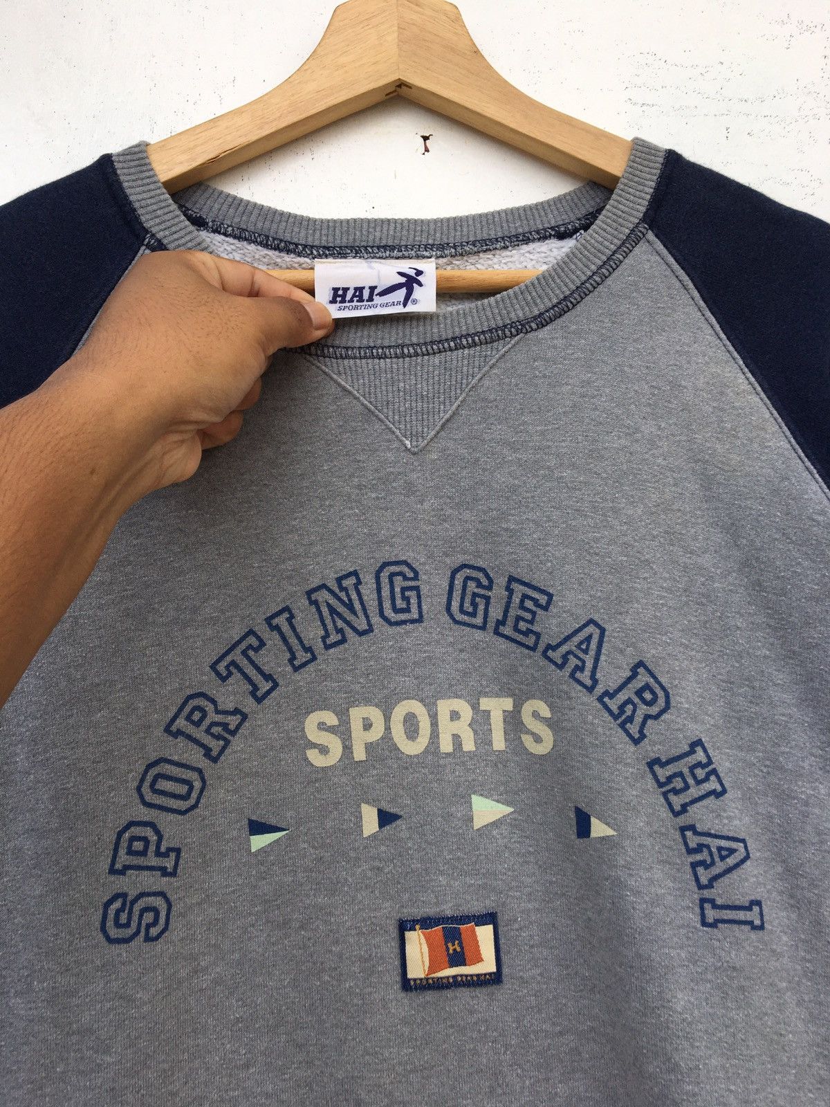 Hai Sporting Gear Vintage Hai Sporting Gear Issey Miyake Sweatshirt Size US M / EU 48-50 / 2 - 6 Thumbnail