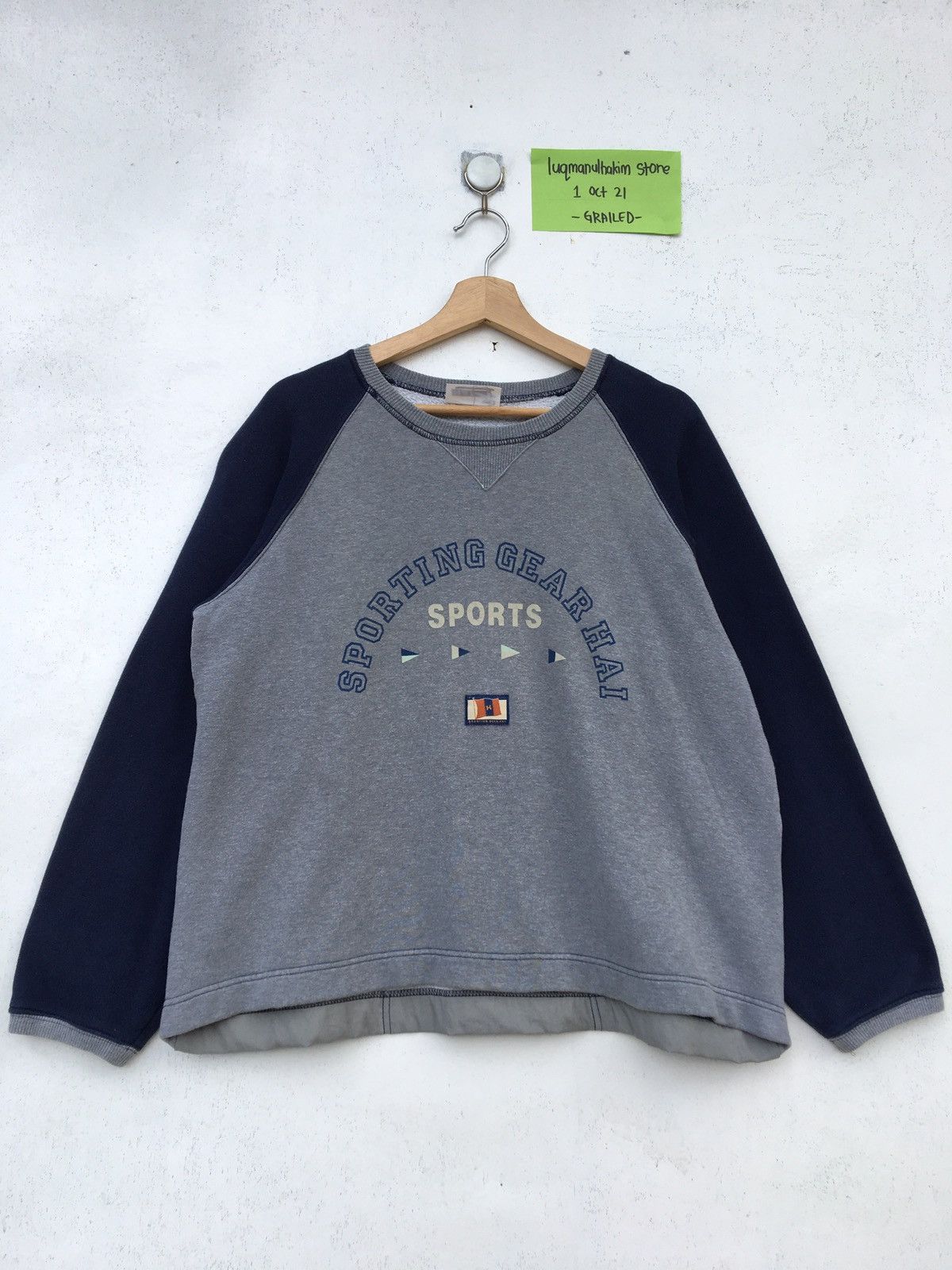 Hai Sporting Gear Vintage Hai Sporting Gear Issey Miyake Sweatshirt Size US M / EU 48-50 / 2 - 2 Thumbnail