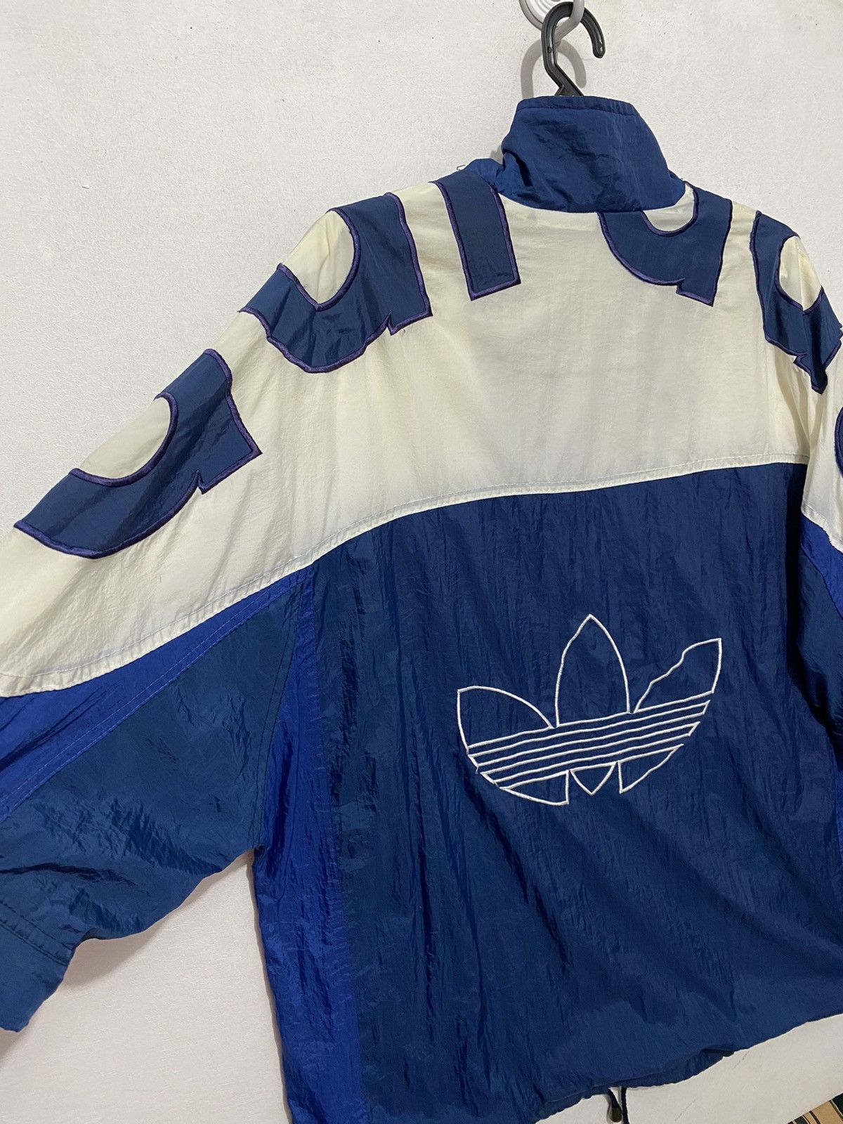 Adidas Vintage Adidas Big Logo Jacket Size US XL / EU 56 / 4 - 11 Thumbnail
