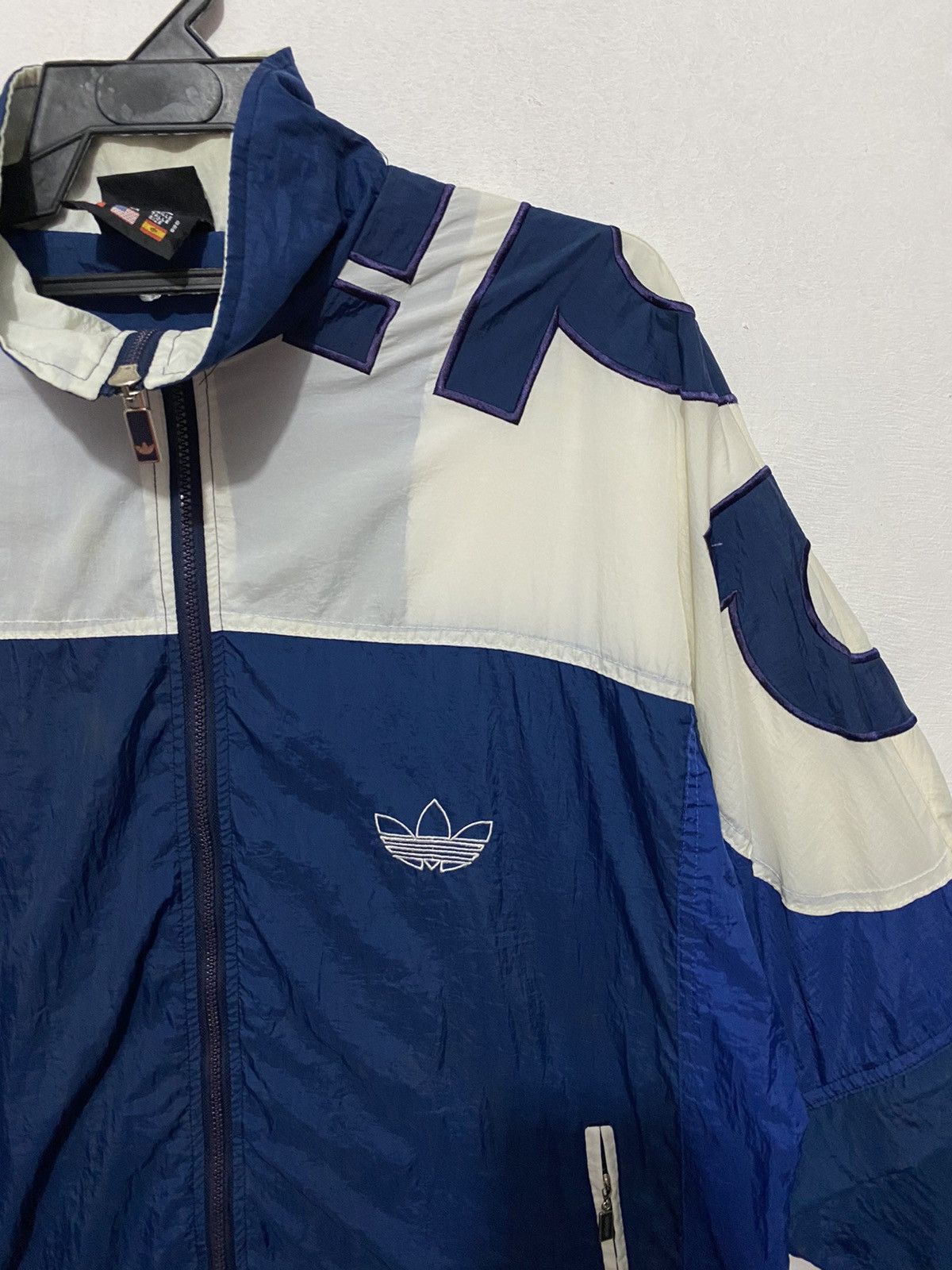 Adidas Vintage Adidas Big Logo Jacket Size US XL / EU 56 / 4 - 10 Thumbnail