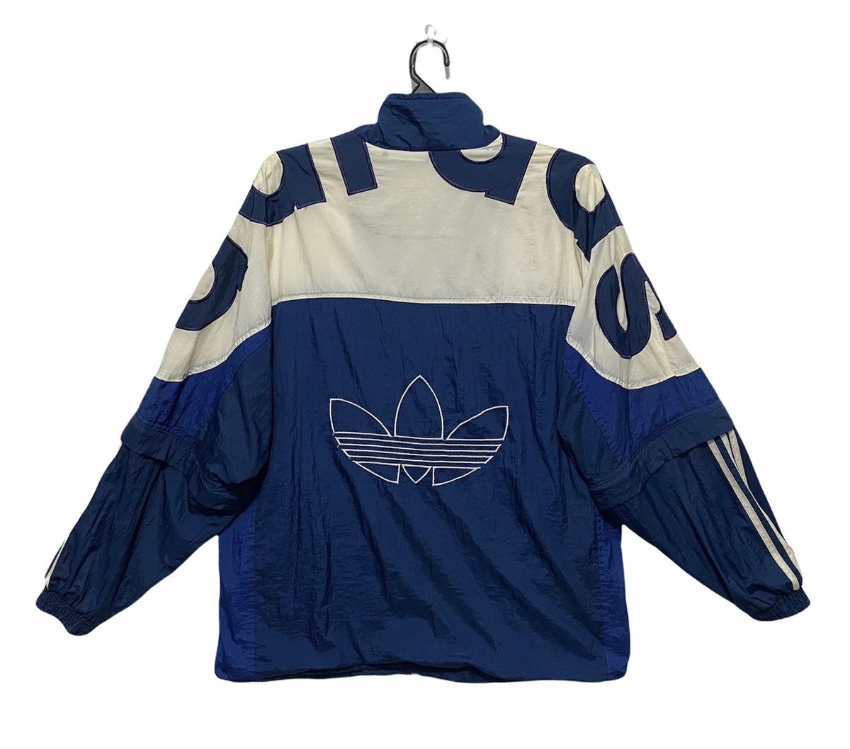 Adidas Vintage Adidas Big Logo Jacket Size US XL / EU 56 / 4 - 1 Thumbnail
