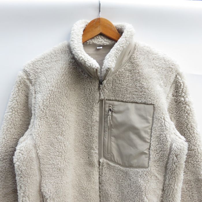 Uniqlo Uniqlo Fleece Sherpa Deep Pile Beige Jacket | Grailed