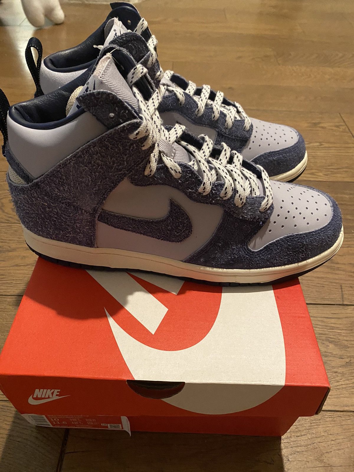Nike Nike x Notre dunk high blue | Grailed