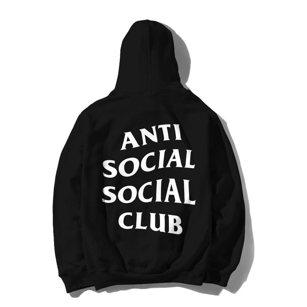 DS White ASSC Mind Games Black Hoodie in hand BAPE Kith FOG Tops