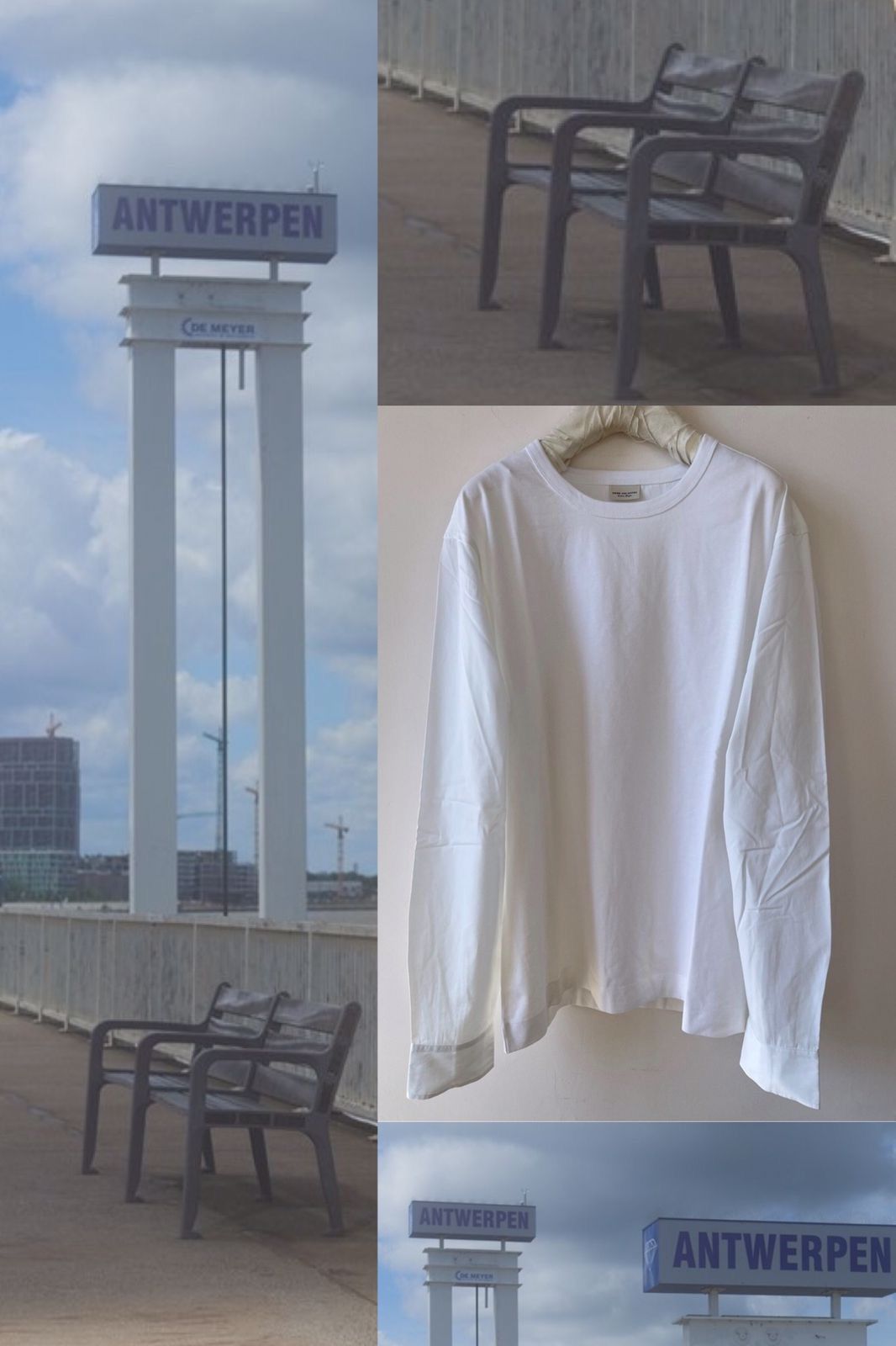 Dries Van Noten Dries Van Noten Jersey And Poplin T-shirt in White Size US XL / EU 56 / 4 - 1 Thumbnail