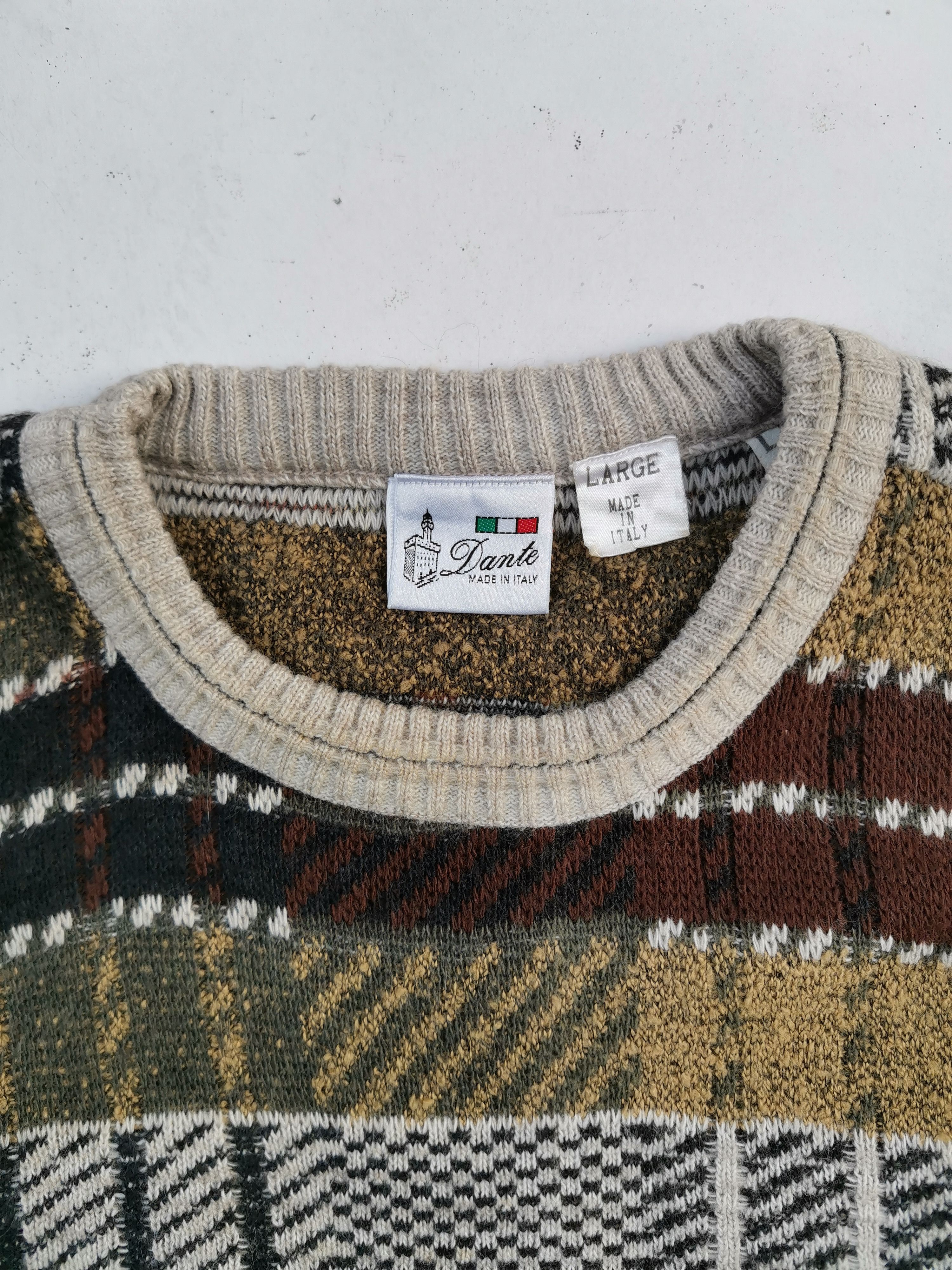 Homespun Knitwear Vintage Dante :Made In Italy Knitwear Size US L / EU 52-54 / 3 - 11 Thumbnail