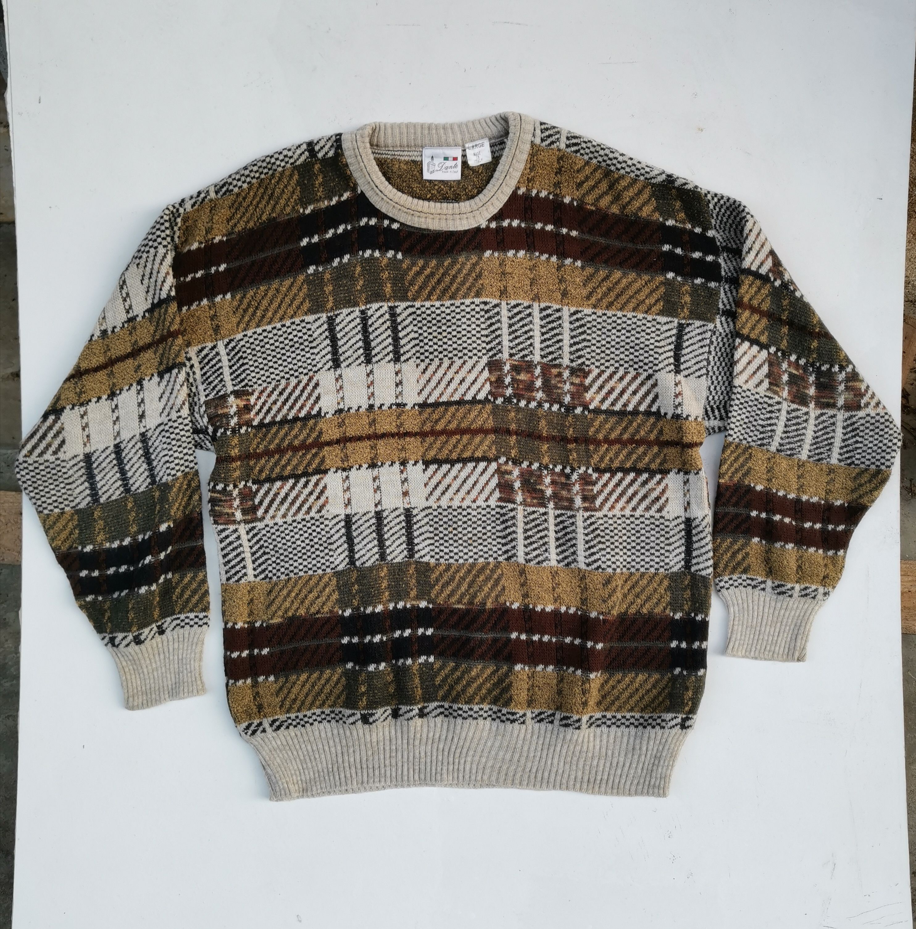 Homespun Knitwear Vintage Dante :Made In Italy Knitwear Size US L / EU 52-54 / 3 - 14 Thumbnail