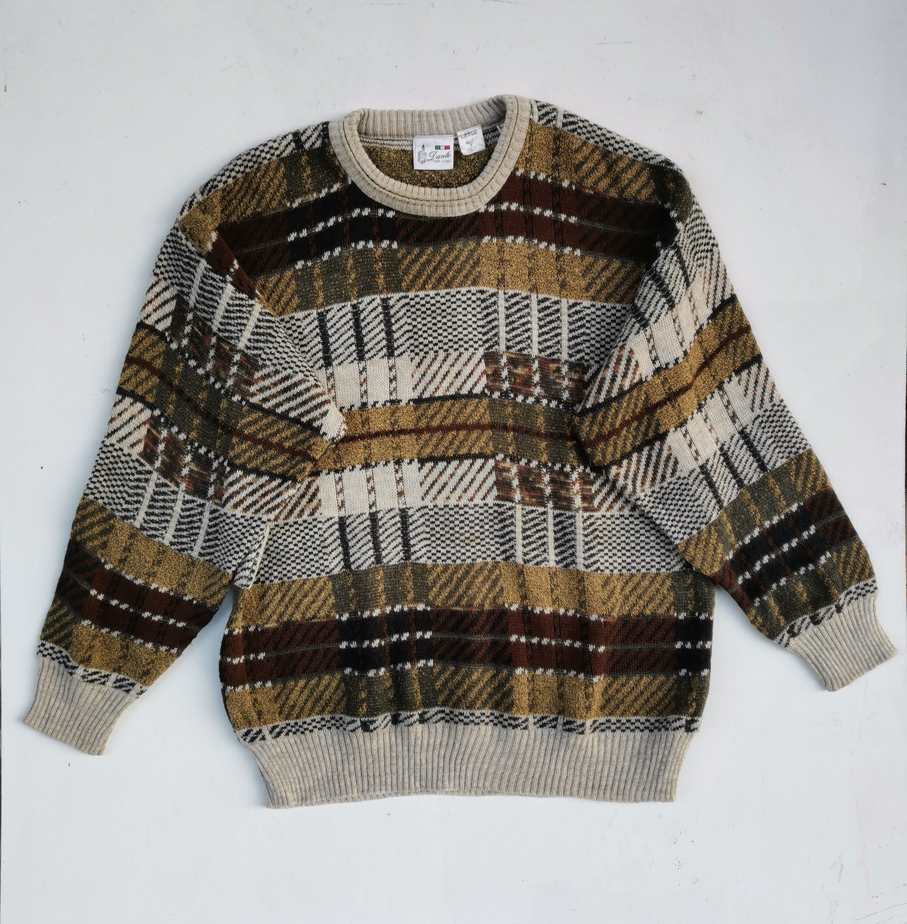 Homespun Knitwear Vintage Dante :Made In Italy Knitwear Size US L / EU 52-54 / 3 - 8 Thumbnail