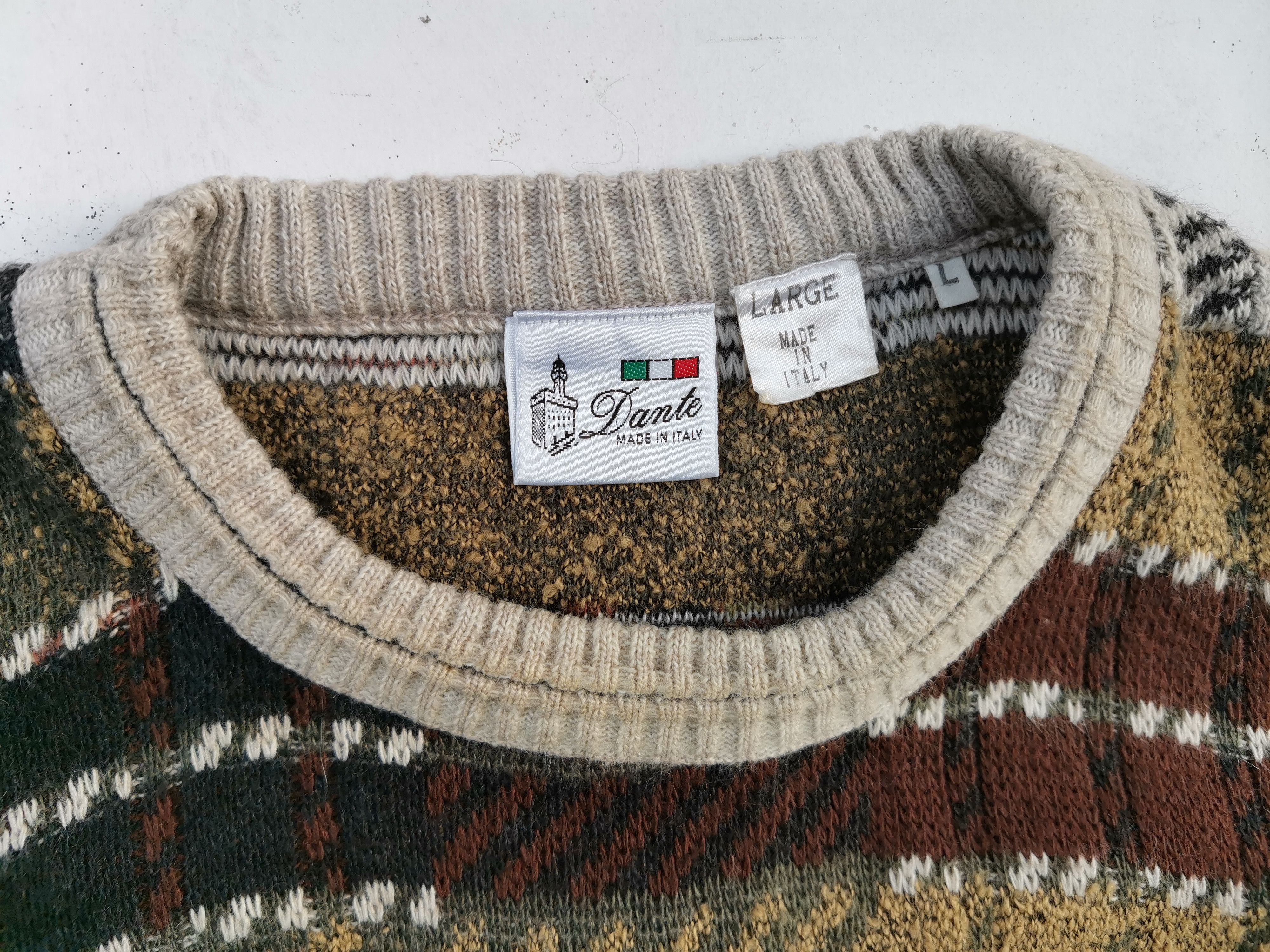 Homespun Knitwear Vintage Dante :Made In Italy Knitwear Size US L / EU 52-54 / 3 - 9 Thumbnail