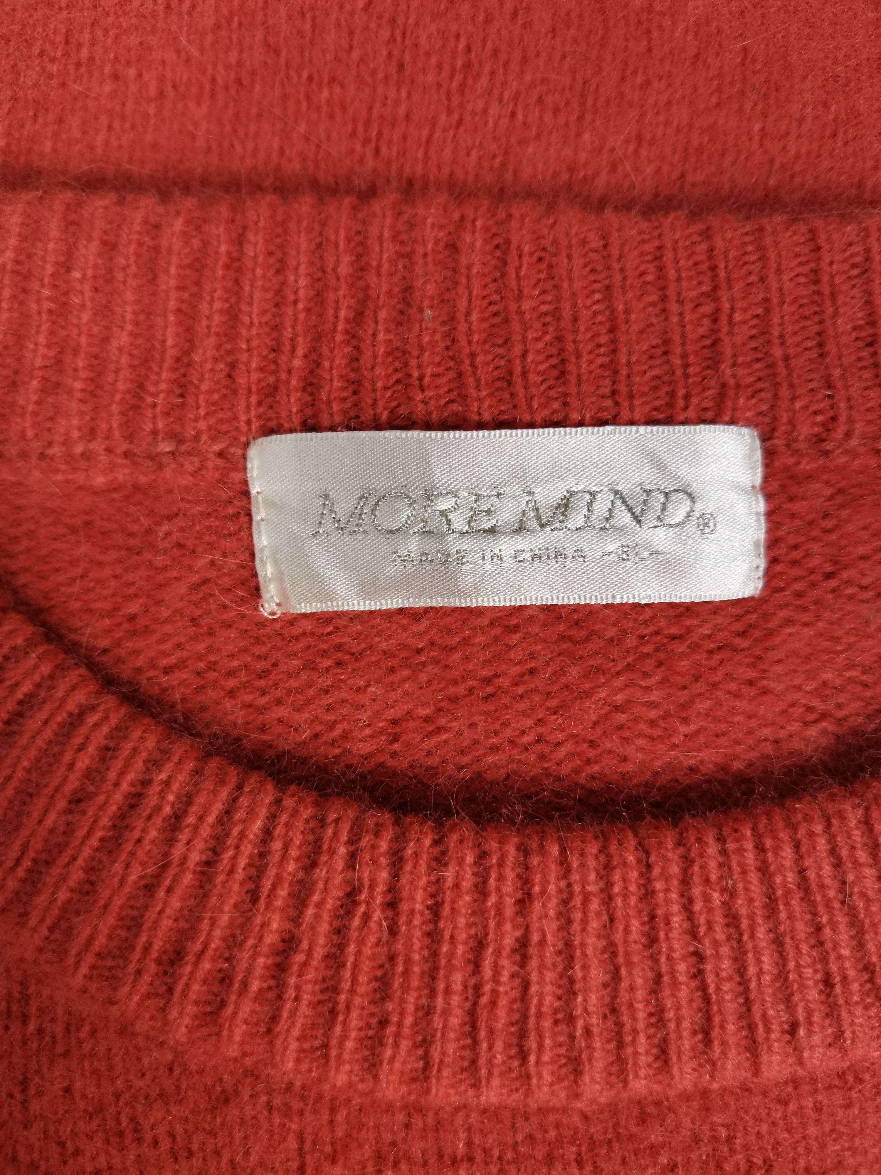Aran Isles Knitwear Vintage More Mind BigLogo Over Print Knitwear Size US XL / EU 56 / 4 - 3 Thumbnail