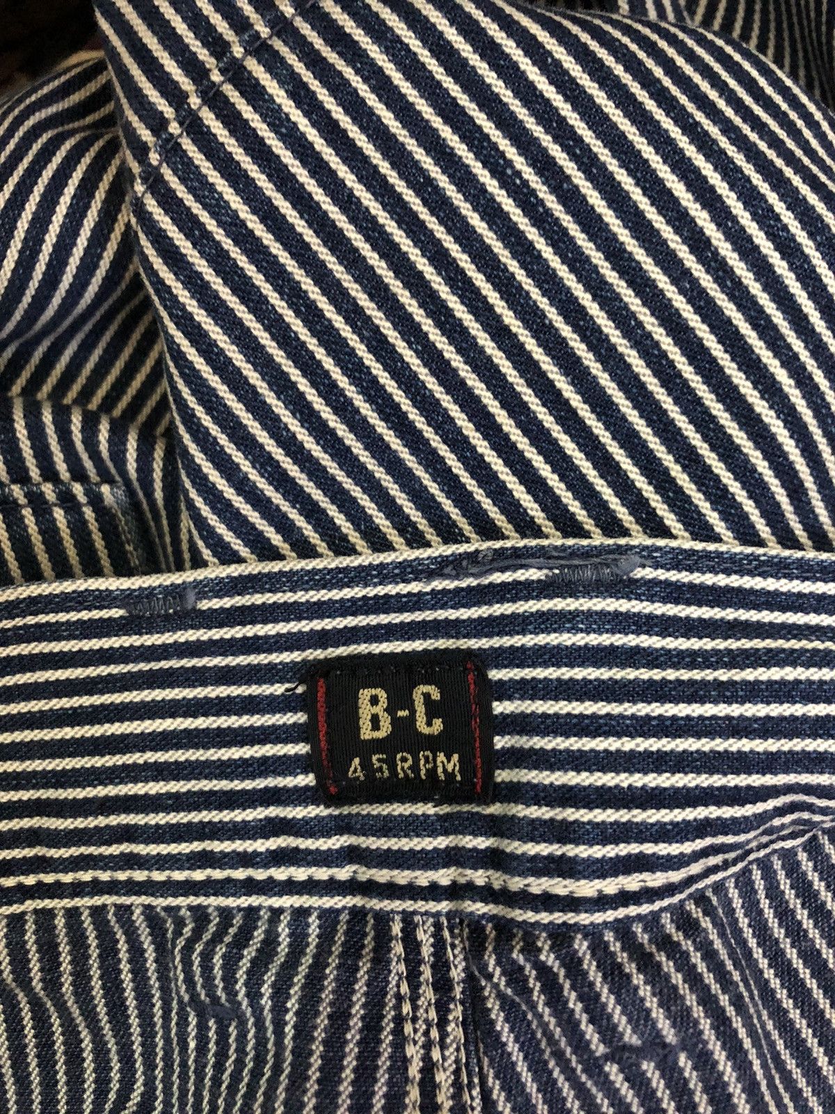 45rpm bc hickory striped japanese paris shorts #A1 Size US 29 - 6 Thumbnail