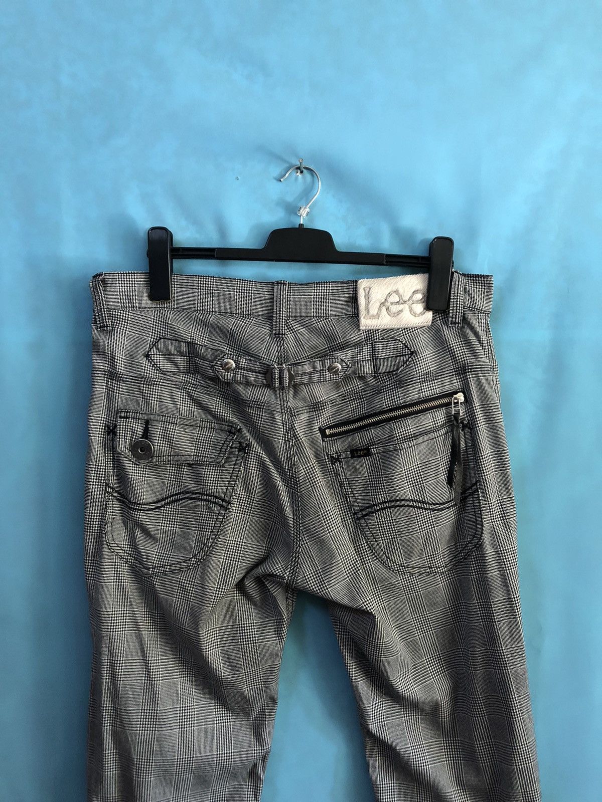 Lee cowboy tartan zipped buckle #A1 Size US 36 / EU 52 - 4 Thumbnail