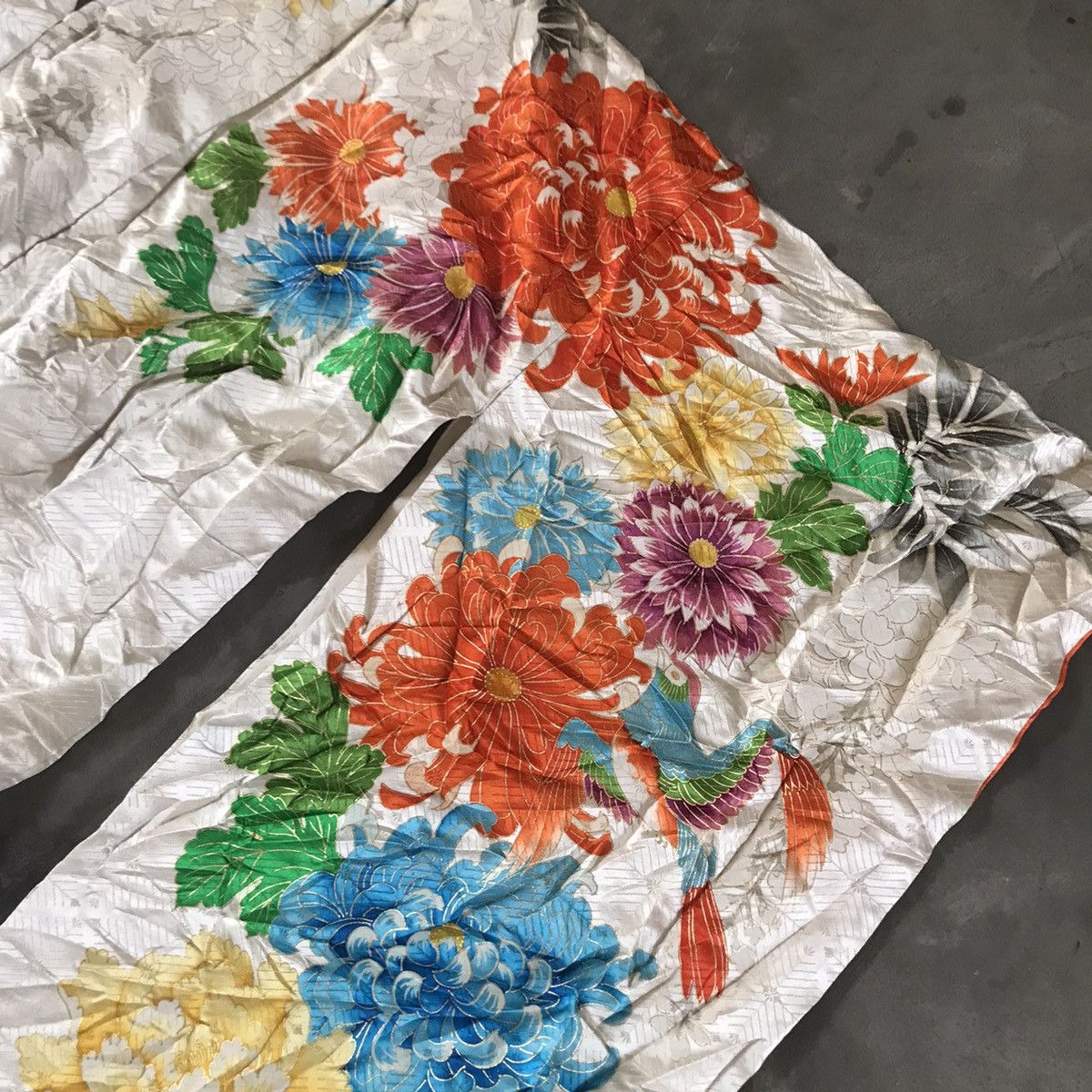Japanese Brand × Vintage Vintage Edo Period Silk Kimono Full Dyed Size US L / EU 52-54 / 3 - 21 Thumbnail