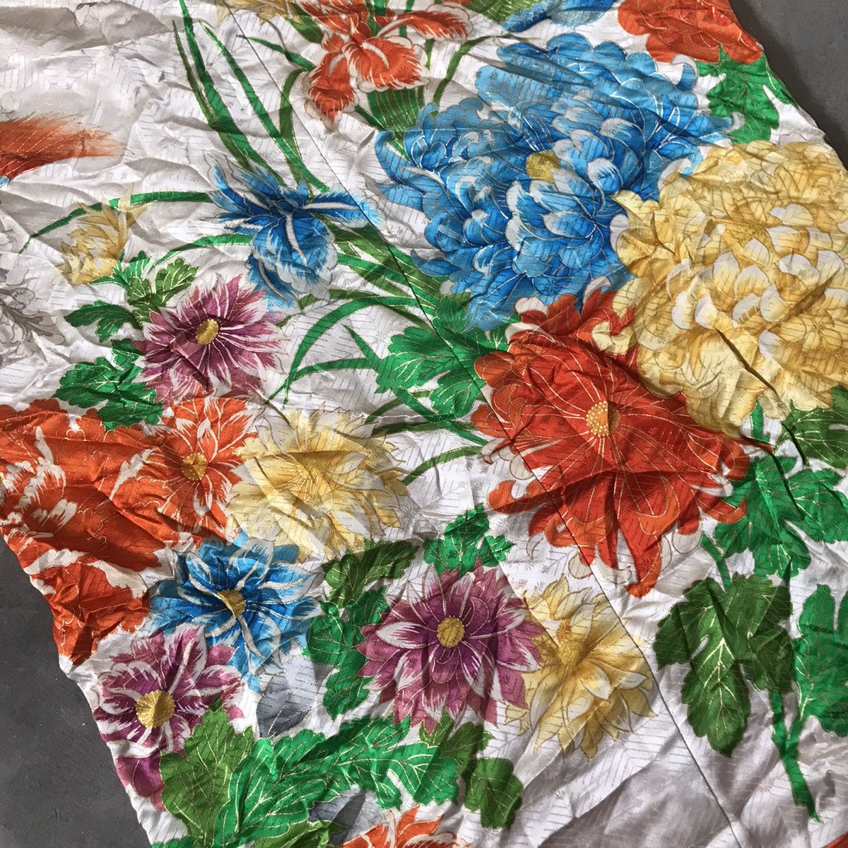 Japanese Brand × Vintage Vintage Edo Period Silk Kimono Full Dyed Size US L / EU 52-54 / 3 - 10 Thumbnail