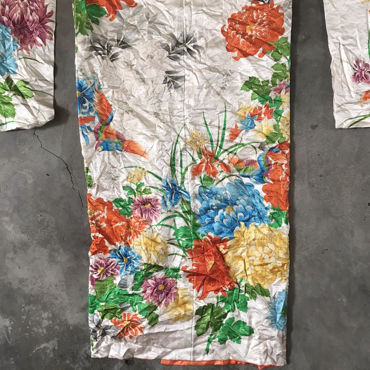 Japanese Brand × Vintage Vintage Edo Period Silk Kimono Full Dyed Size US L / EU 52-54 / 3 - 3 Thumbnail